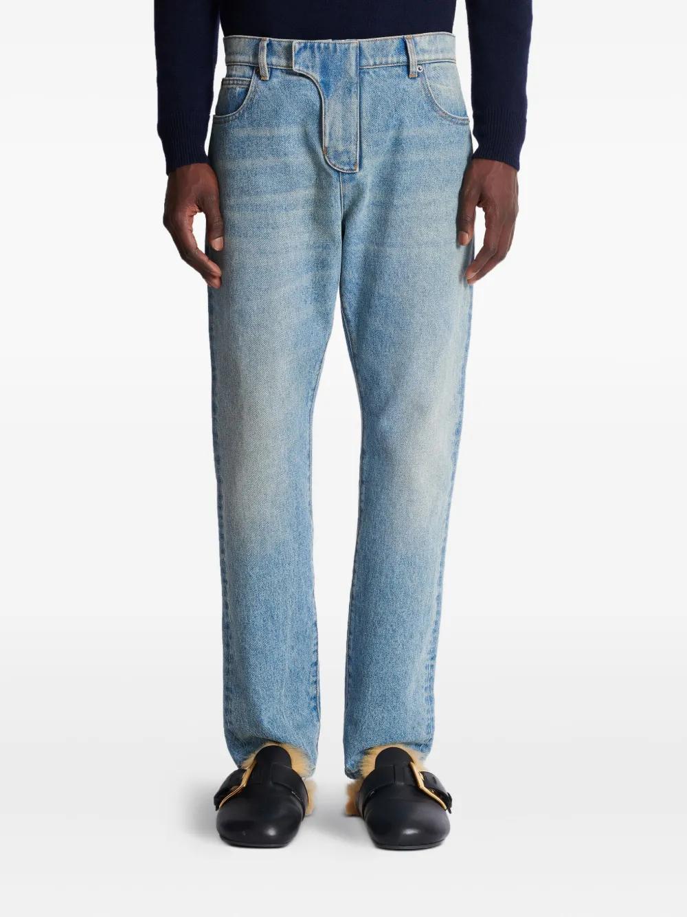 BALMAIN Straight Leg Jeans for Men
