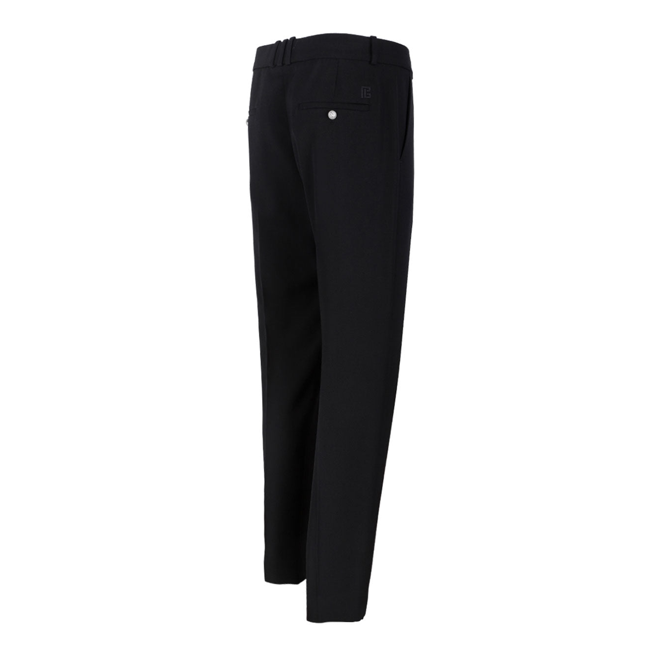 BALMAIN Classic Virgin Wool Trousers for Men