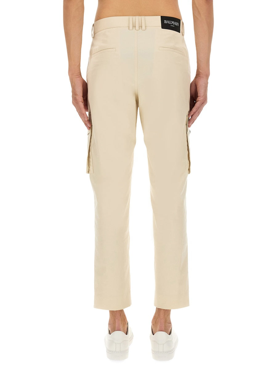 BALMAIN Utility Pants - Straight Leg Casual Fit