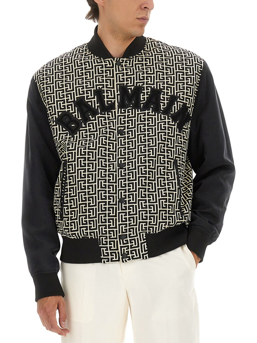 BALMAIN Cupro Jacket for Men - Fall/Winter 2025