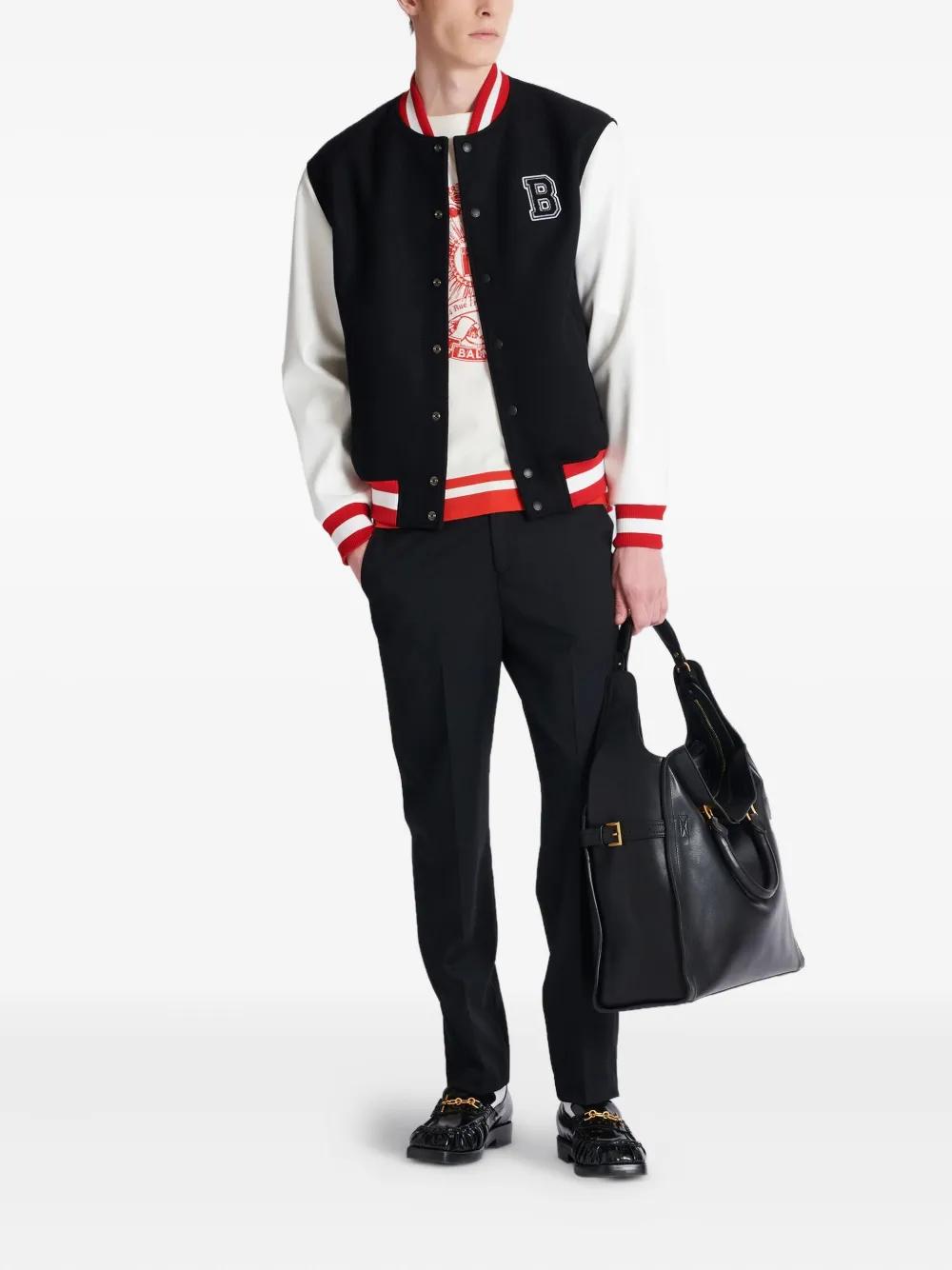 BALMAIN Varsity Bomber Jacket