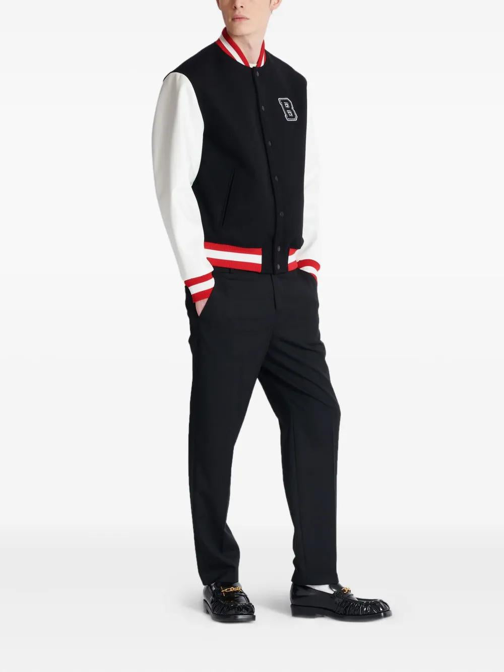BALMAIN Varsity Bomber Jacket