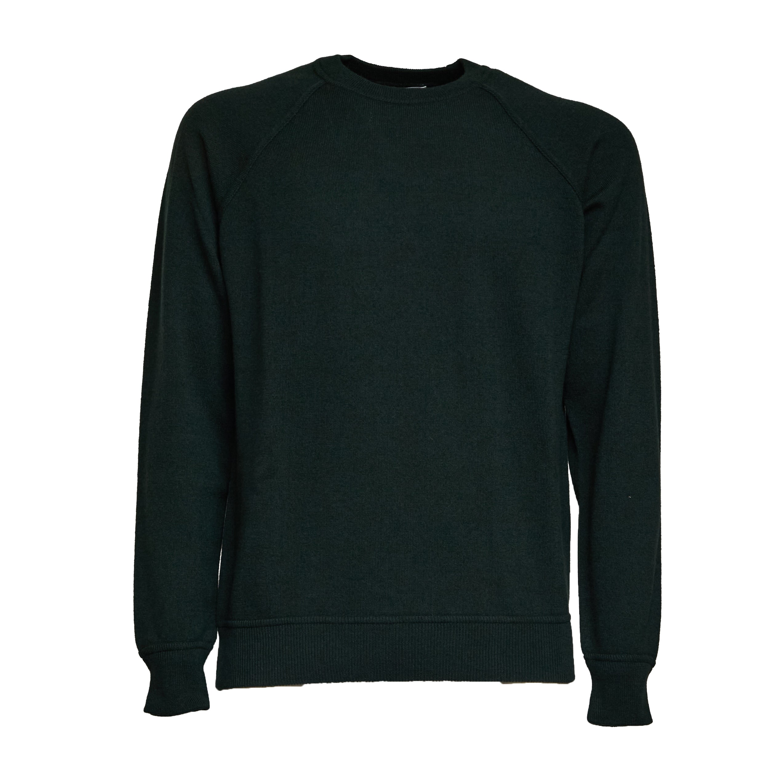FILIPPO DE LAURENTIIS Crew Neck Raglan Sweater in Wool and Cashmere