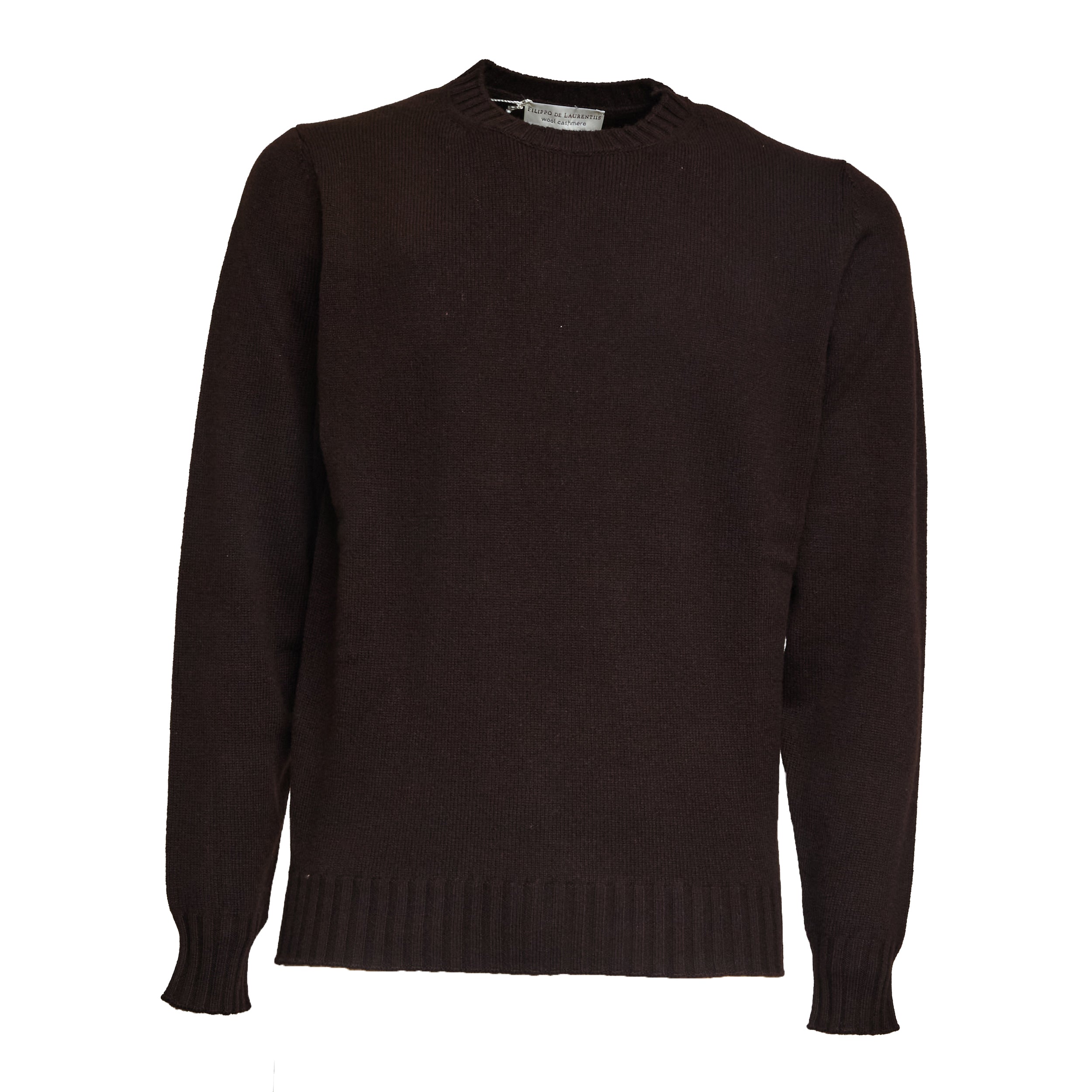 FILIPPO DE LAURENTIIS Crew Neck Cashmere Blend Sweater for Men