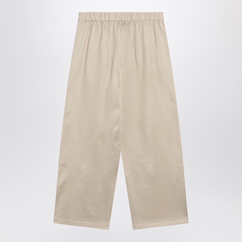 MAX MARA Silk Blend Cropped Trousers