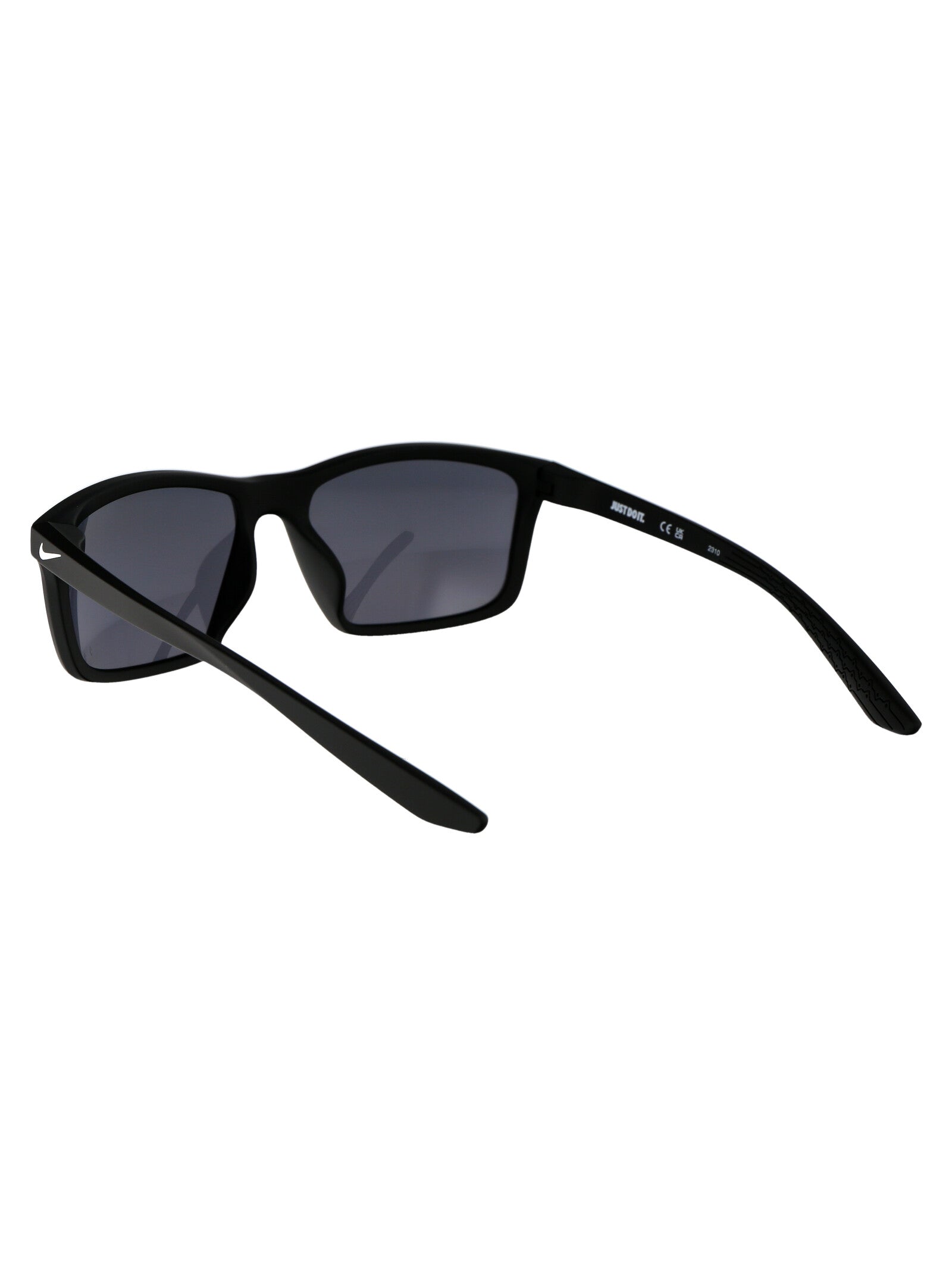 NIKE Matte Black Acetate Sunglasses