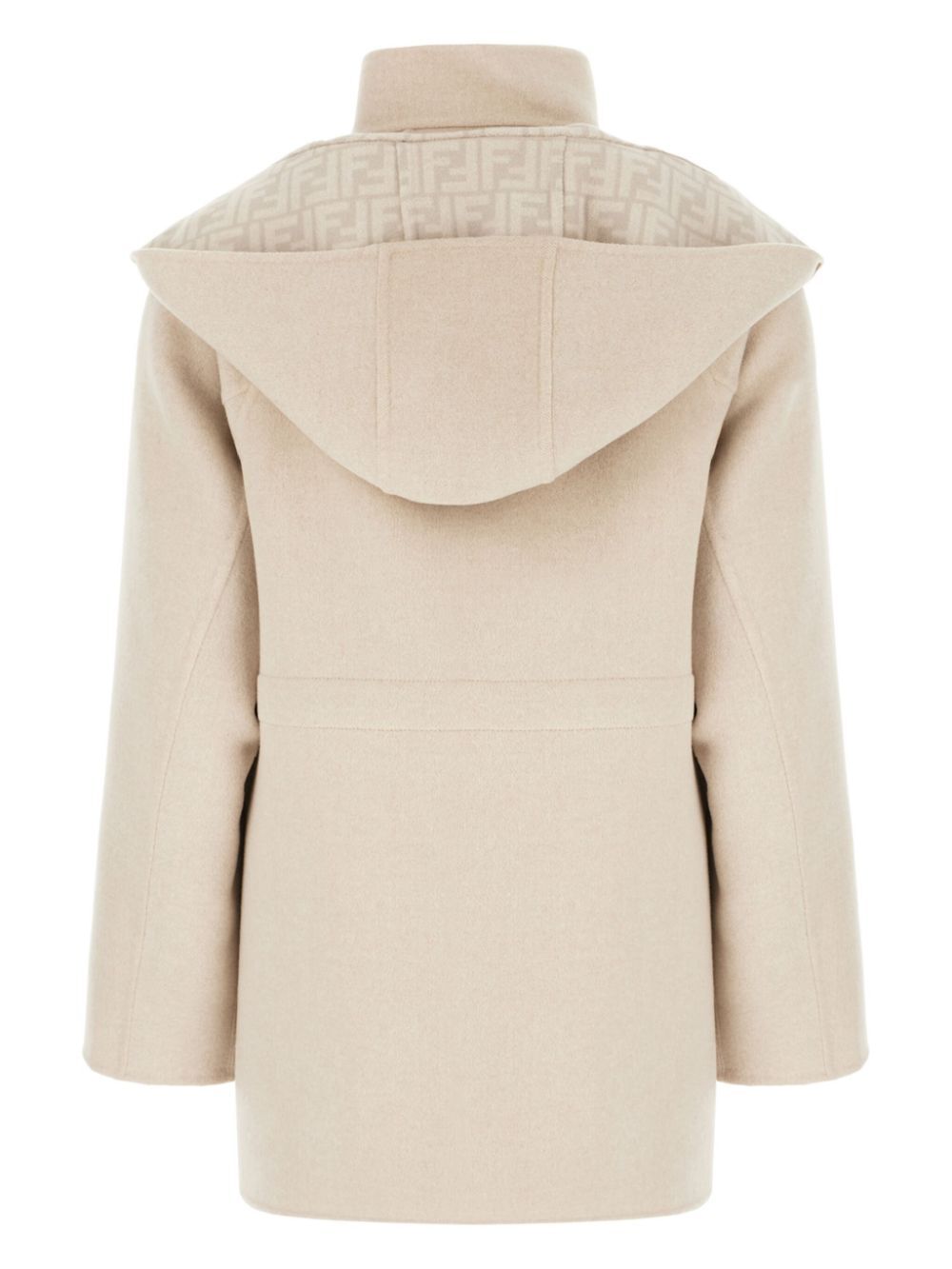 FENDI Wool Blend Parka Jacket for Women