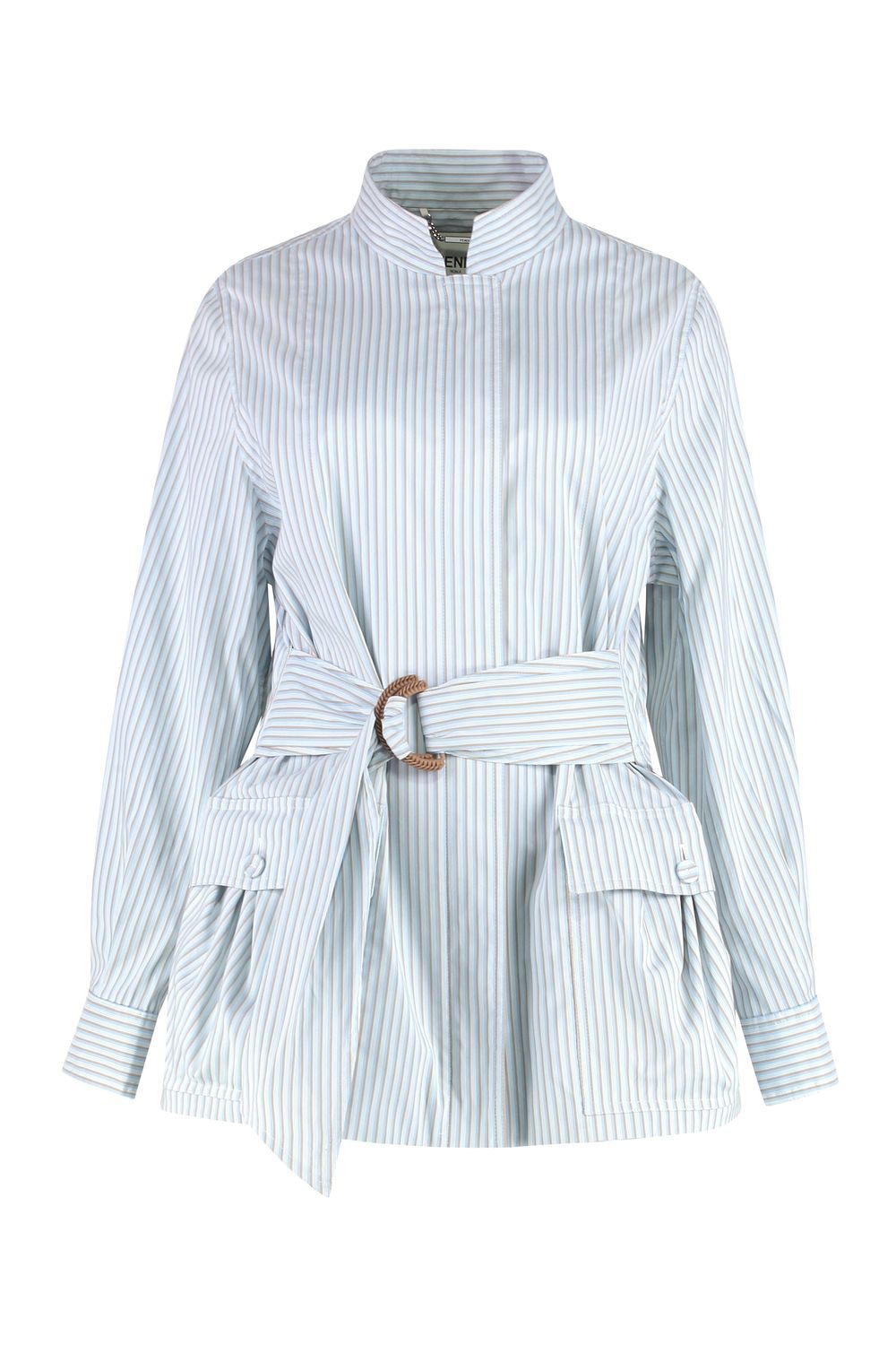 FENDI Belted Cotton Jacket for Women