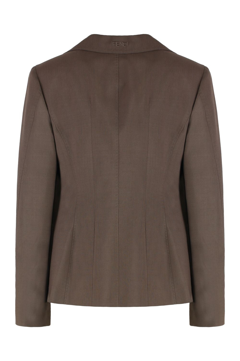 FENDI Wool Blend Blazer - Women's