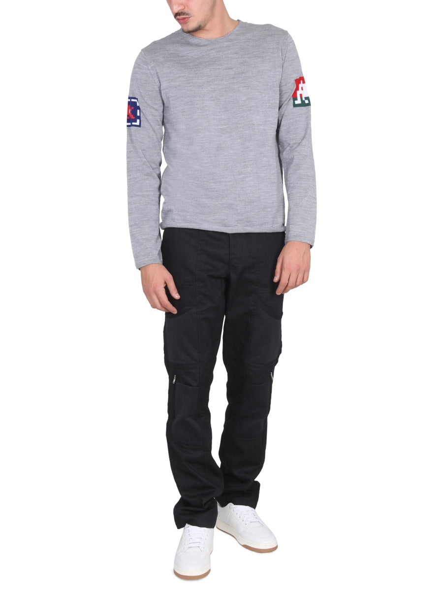 COMME DES GARÇONS SHIRT Cotton Front Button and Zipper Closure Pants for Men