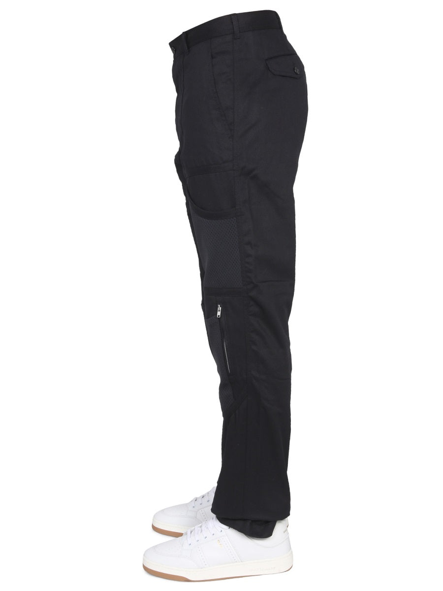 COMME DES GARÇONS SHIRT Cotton Front Button and Zipper Closure Pants for Men