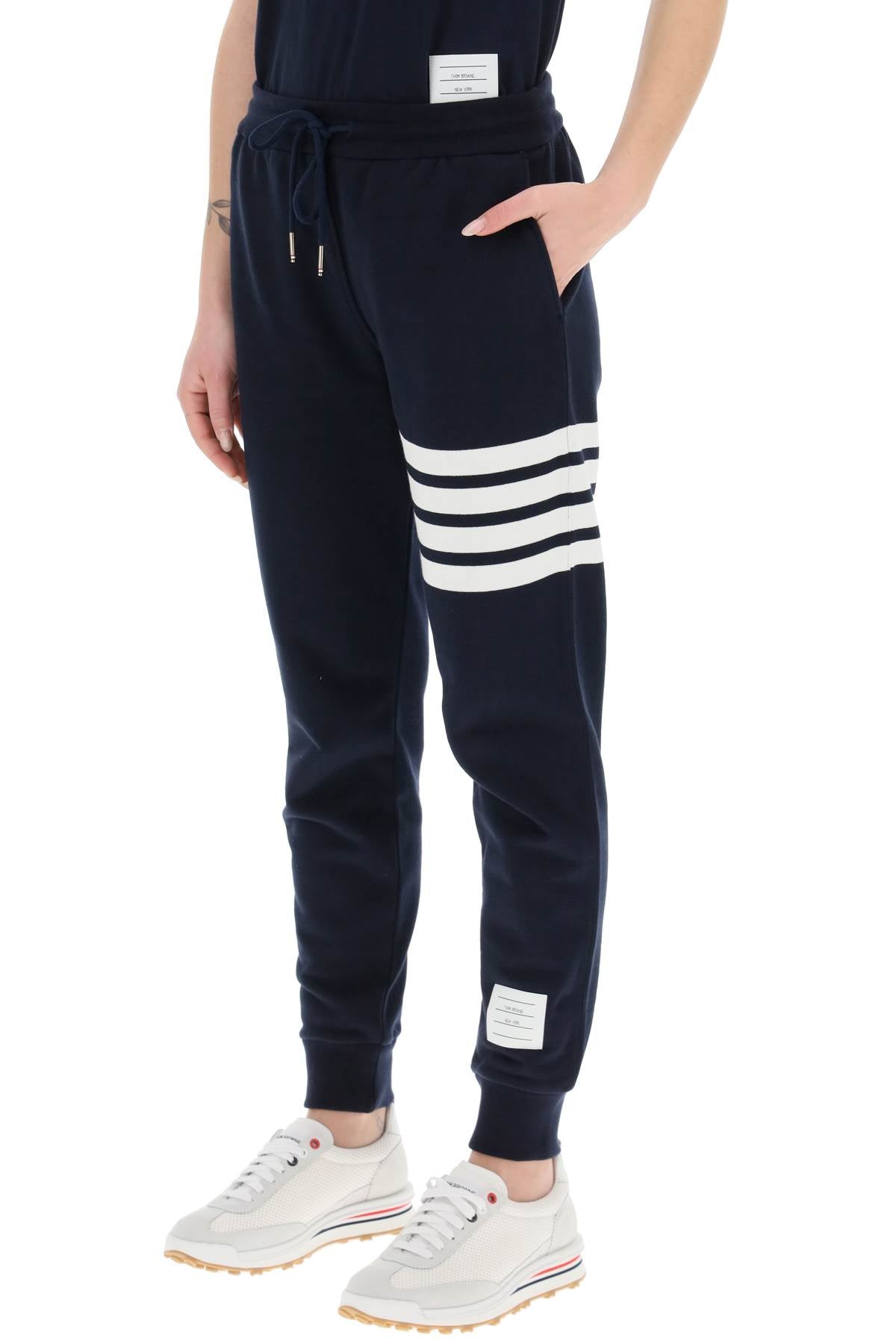 THOM BROWNE Cotton Joggers for Women