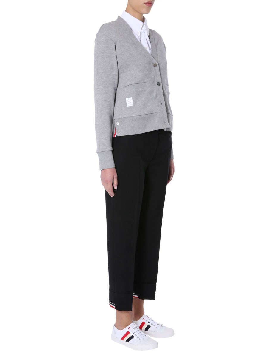 THOM BROWNE Women's 4 Bar Cardigan
