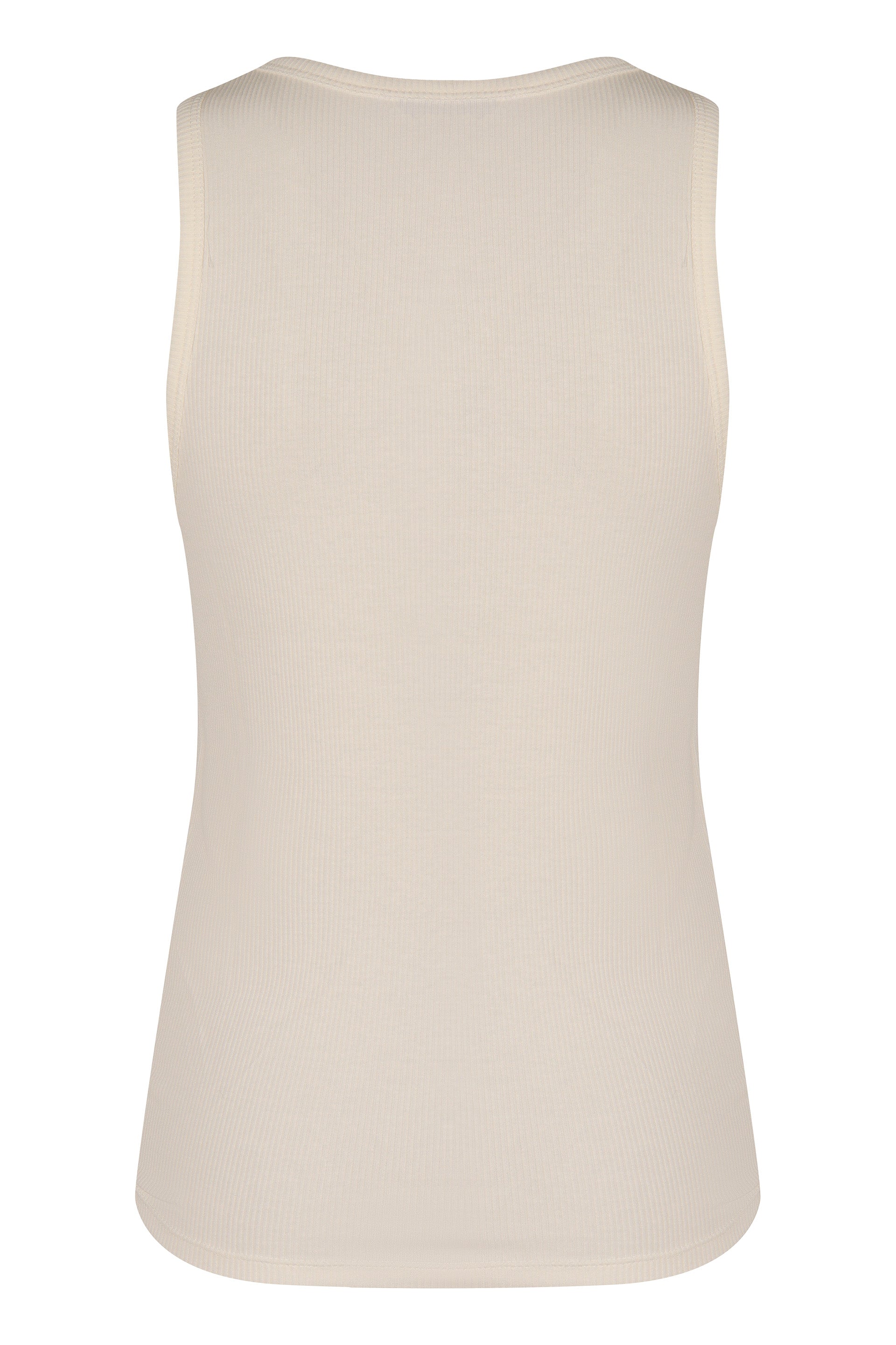 PACO RABANNE Decorative Metal Piercing Cotton Tank Top for Women
