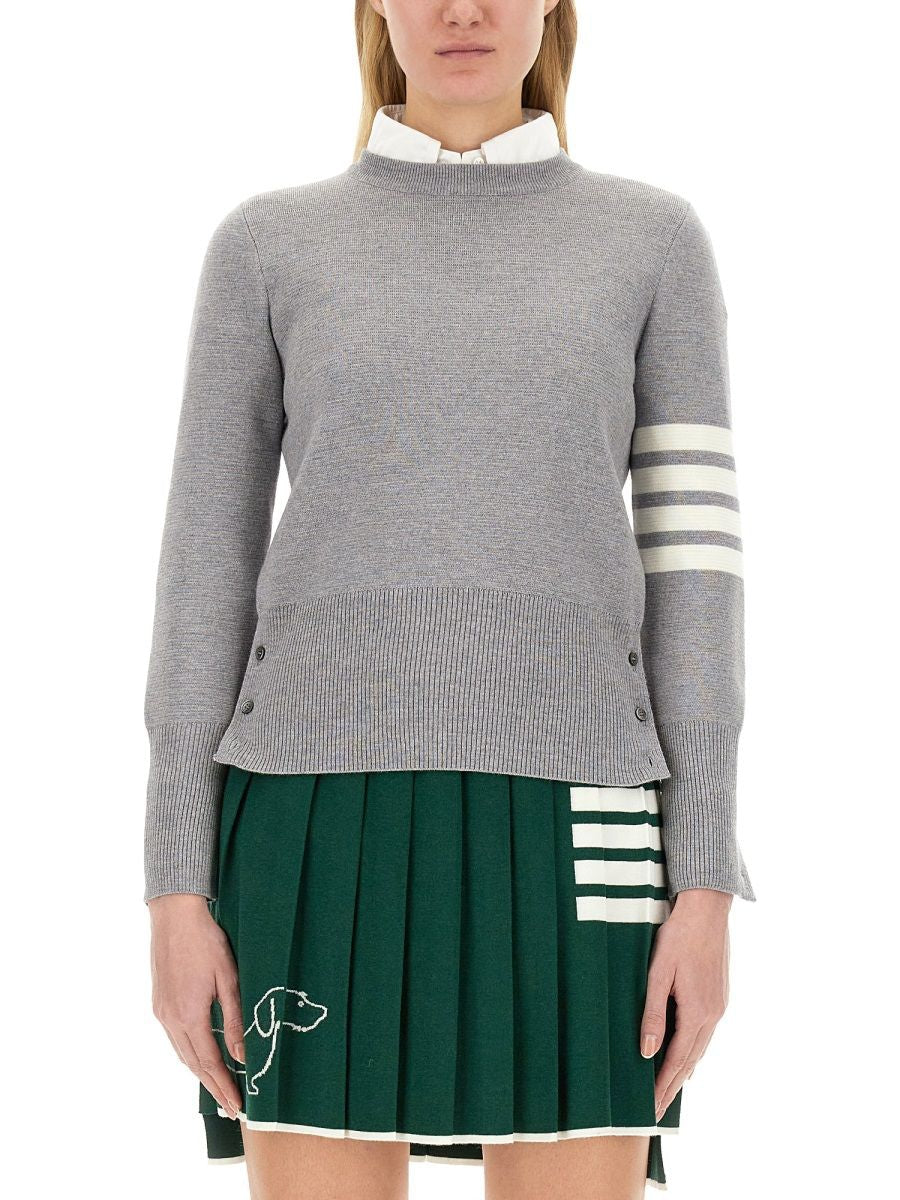 THOM BROWNE Women's Wool Merino Sweater - Size 40