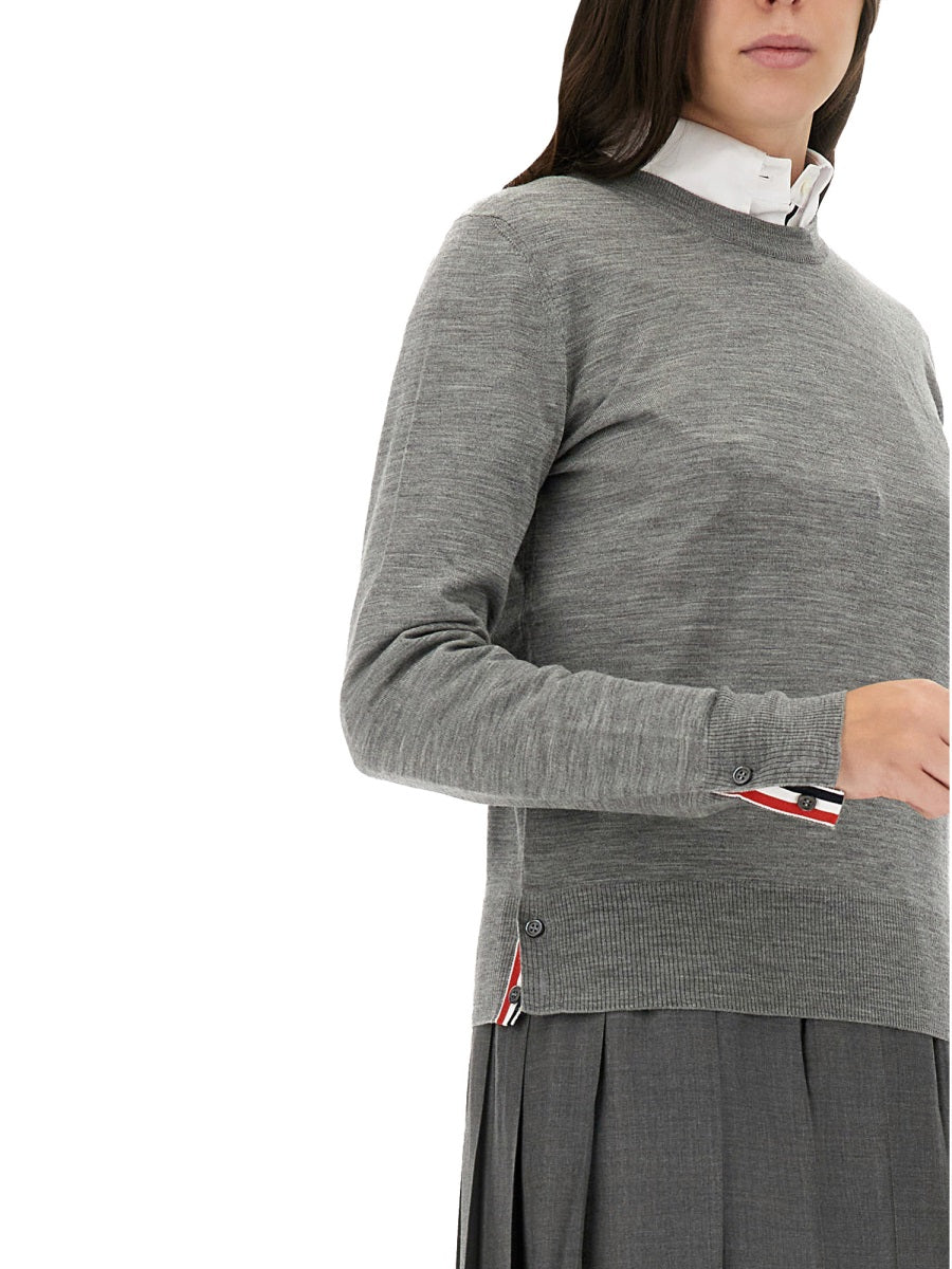 THOM BROWNE 4 Bar Pullover Sweater - Size 40 IT