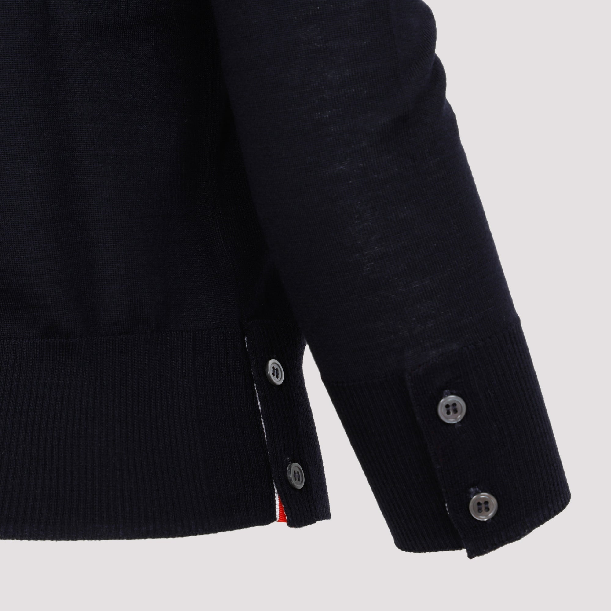 THOM BROWNE Wool 4-Bar Relaxed Pullover for Women