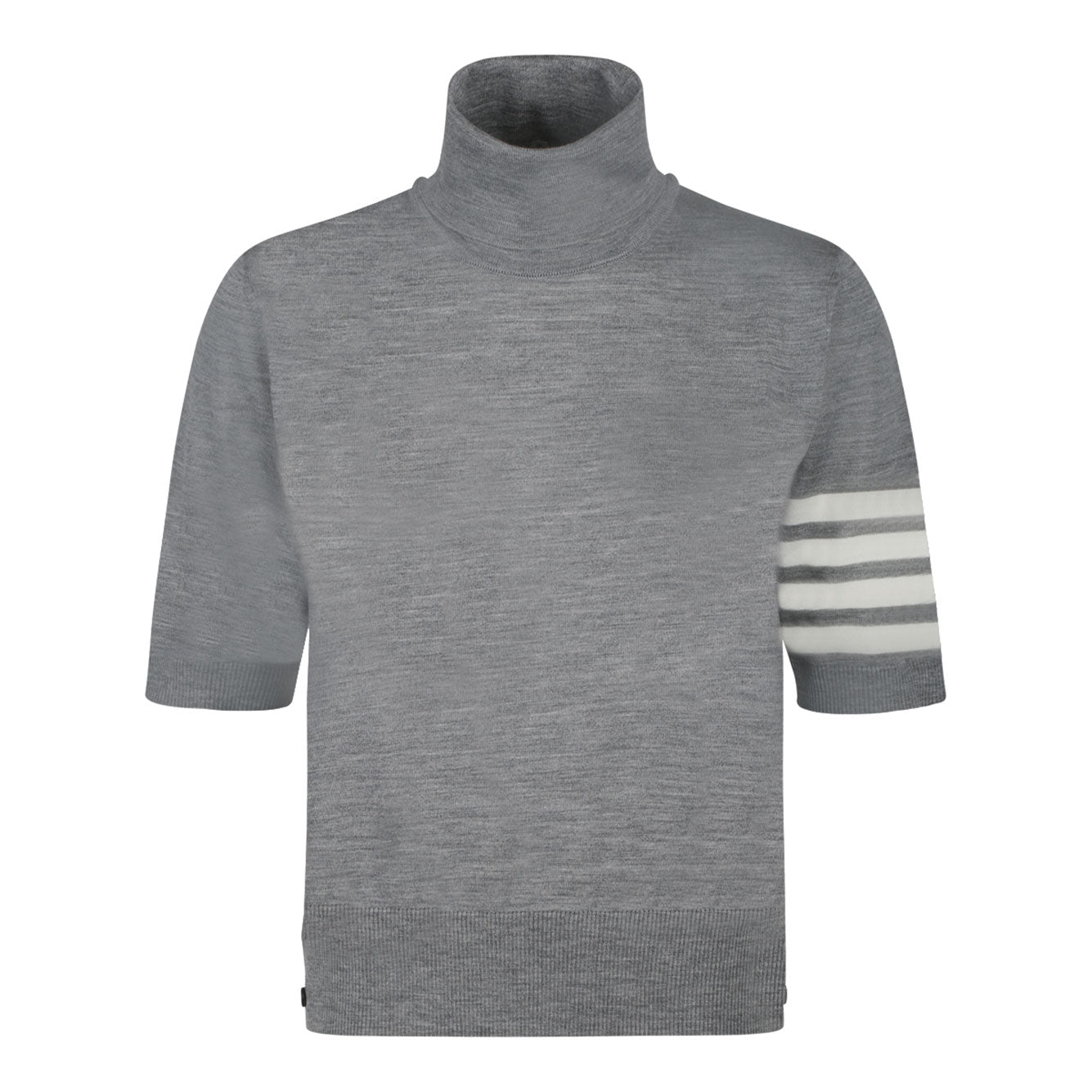 THOM BROWNE Women's Classic Virgin Wool Sweater - Cozy and Timeless