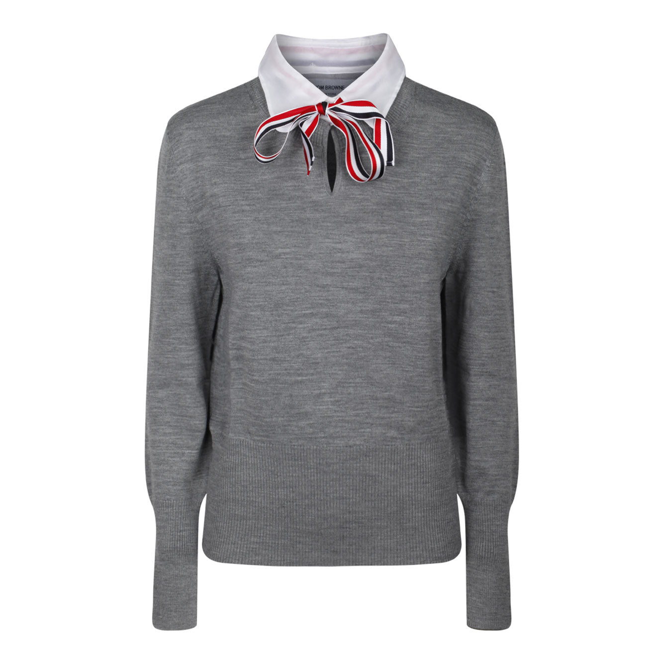 THOM BROWNE Classic Wool Sweater for Women