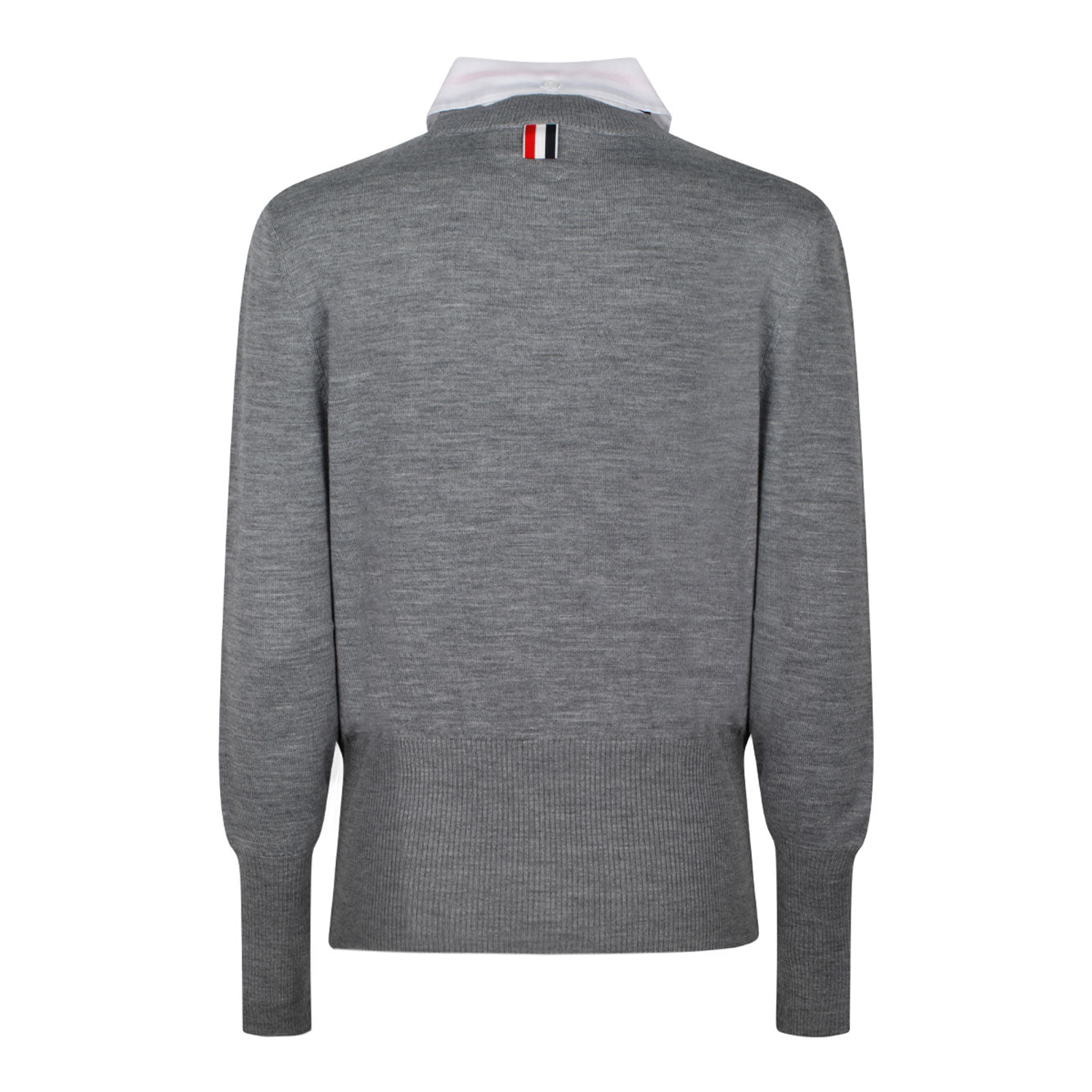 THOM BROWNE Classic Wool Sweater for Women