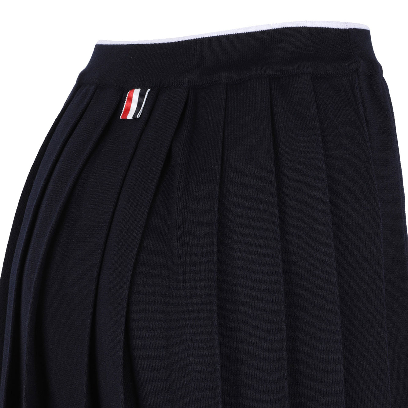 THOM BROWNE Mini Virgin Wool Skirt