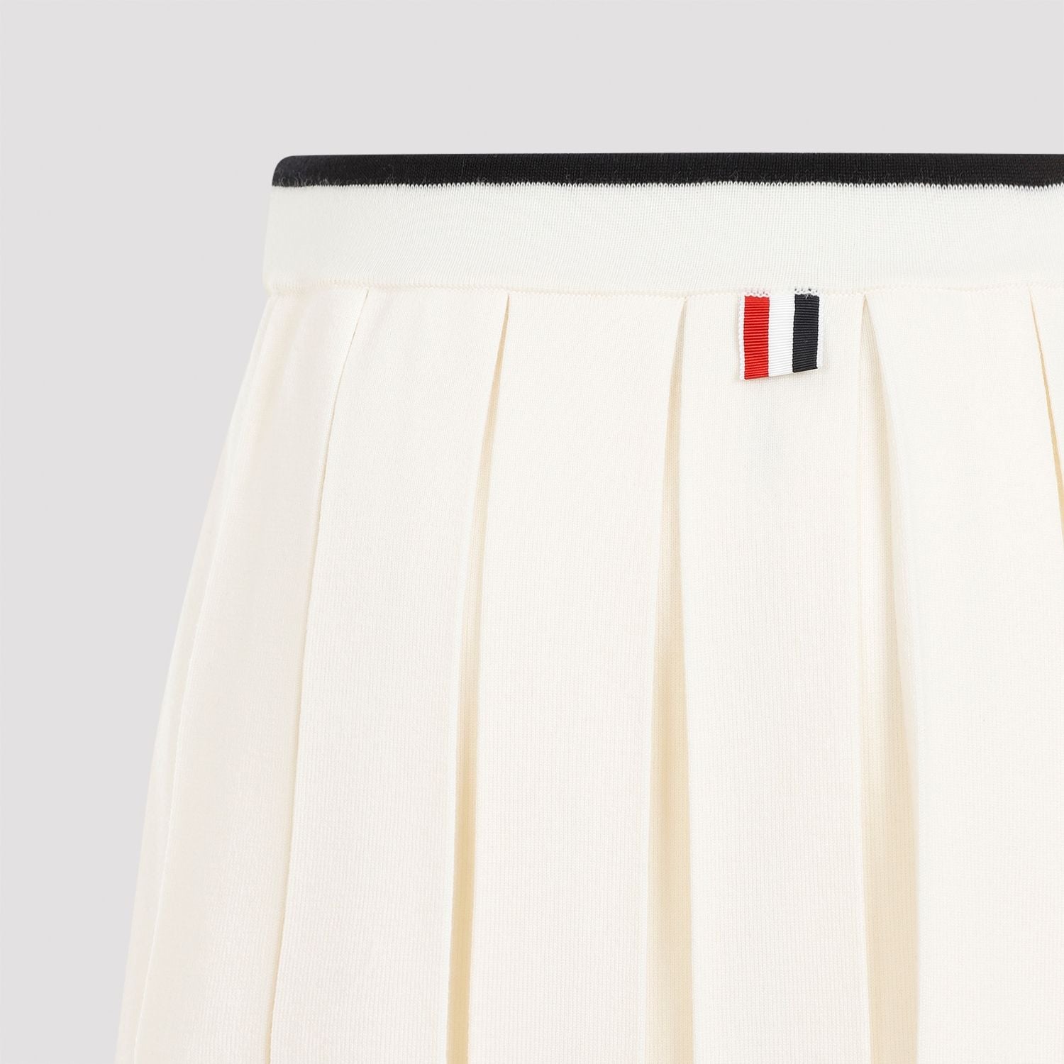 THOM BROWNE Mini Pleated Skirt