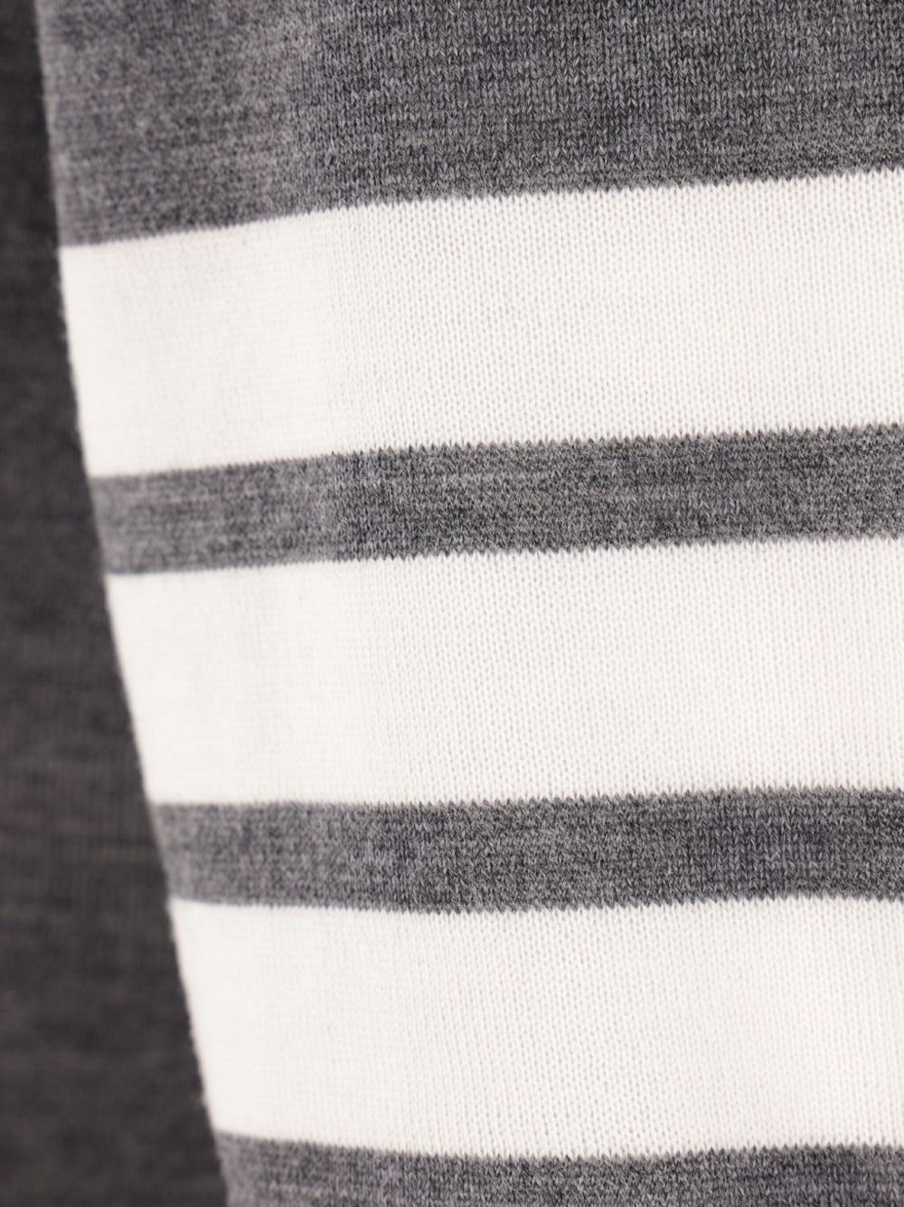 THOM BROWNE Women’s Wool Polo Shirt with Logo Patch