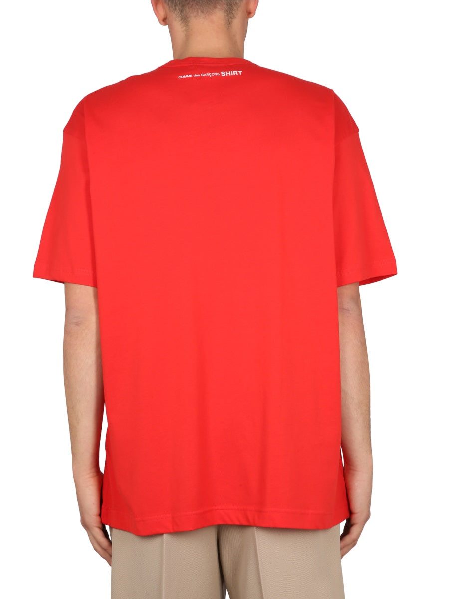 COMME DES GARÇONS SHIRT Logo Print T-Shirt for Men