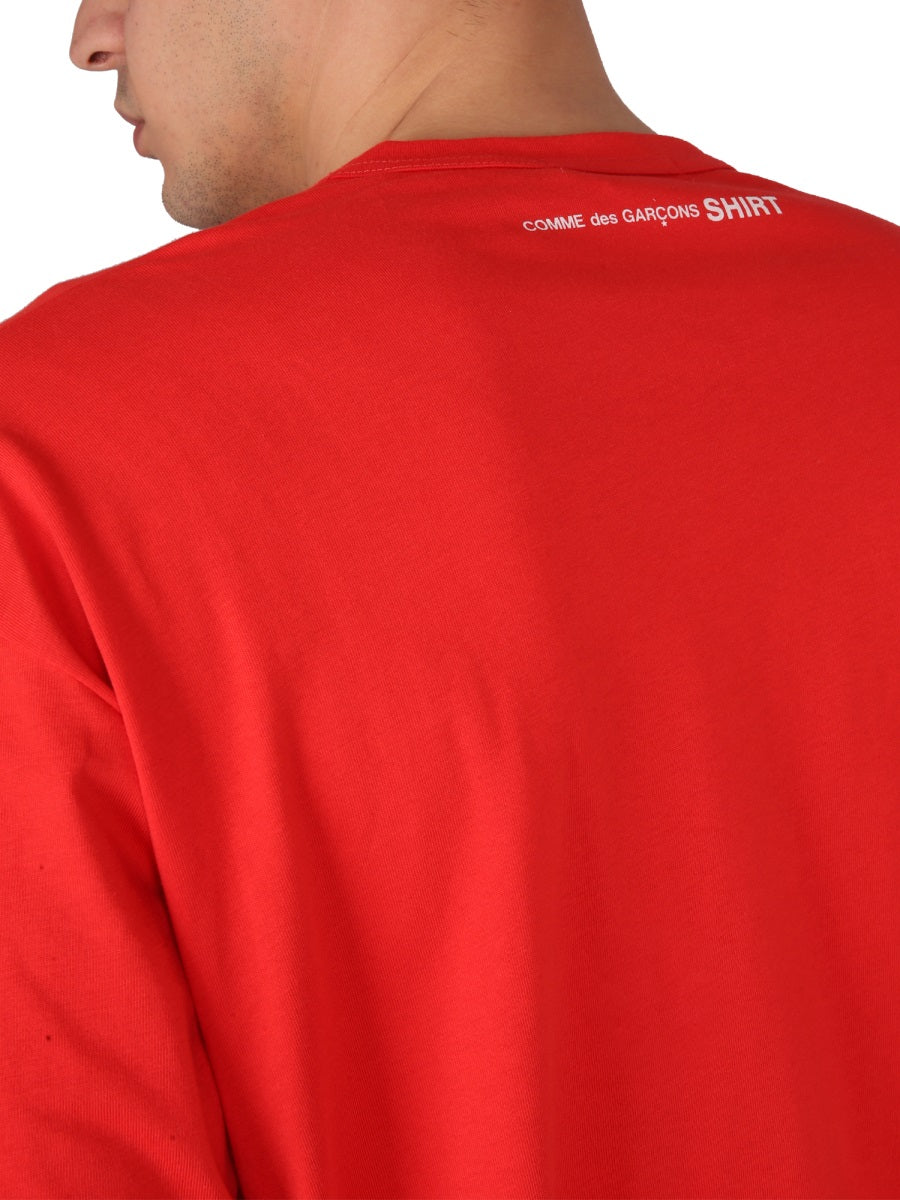 COMME DES GARÇONS SHIRT Logo Print T-Shirt for Men
