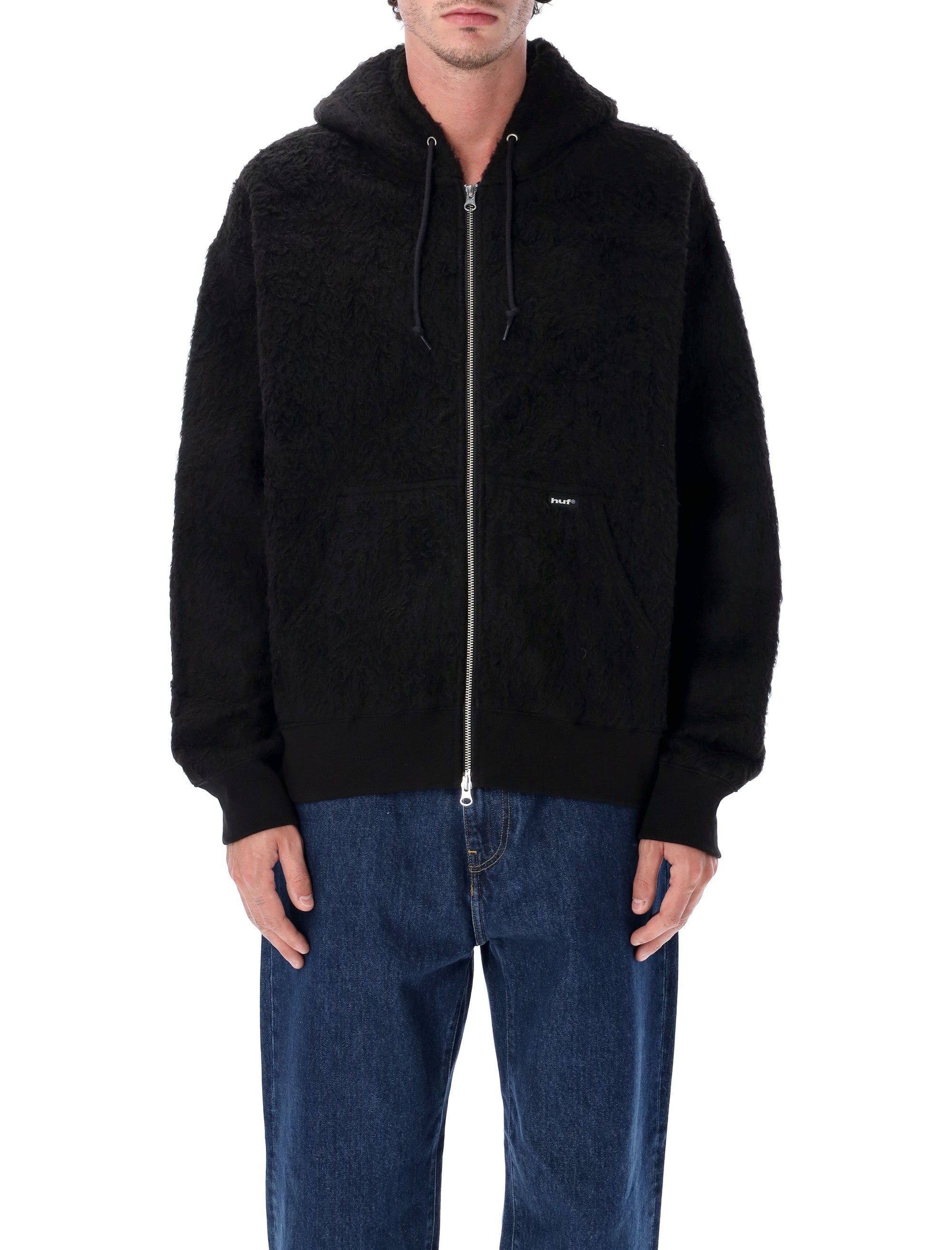 HUF Heavyweight Full-Zip Hoodie - Relaxed Fit