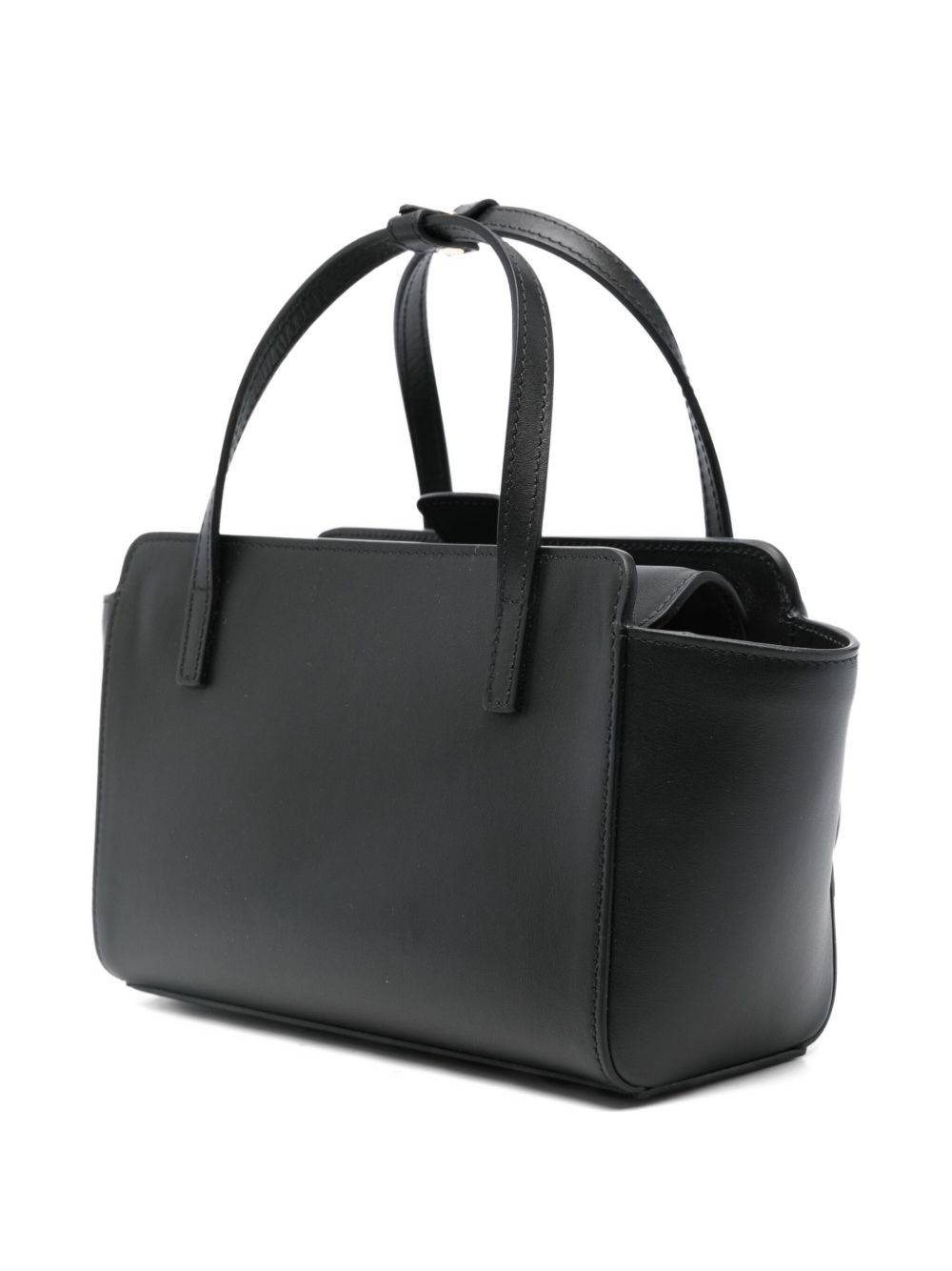 HIDESINS Mini Flap Leather Tote Handbag