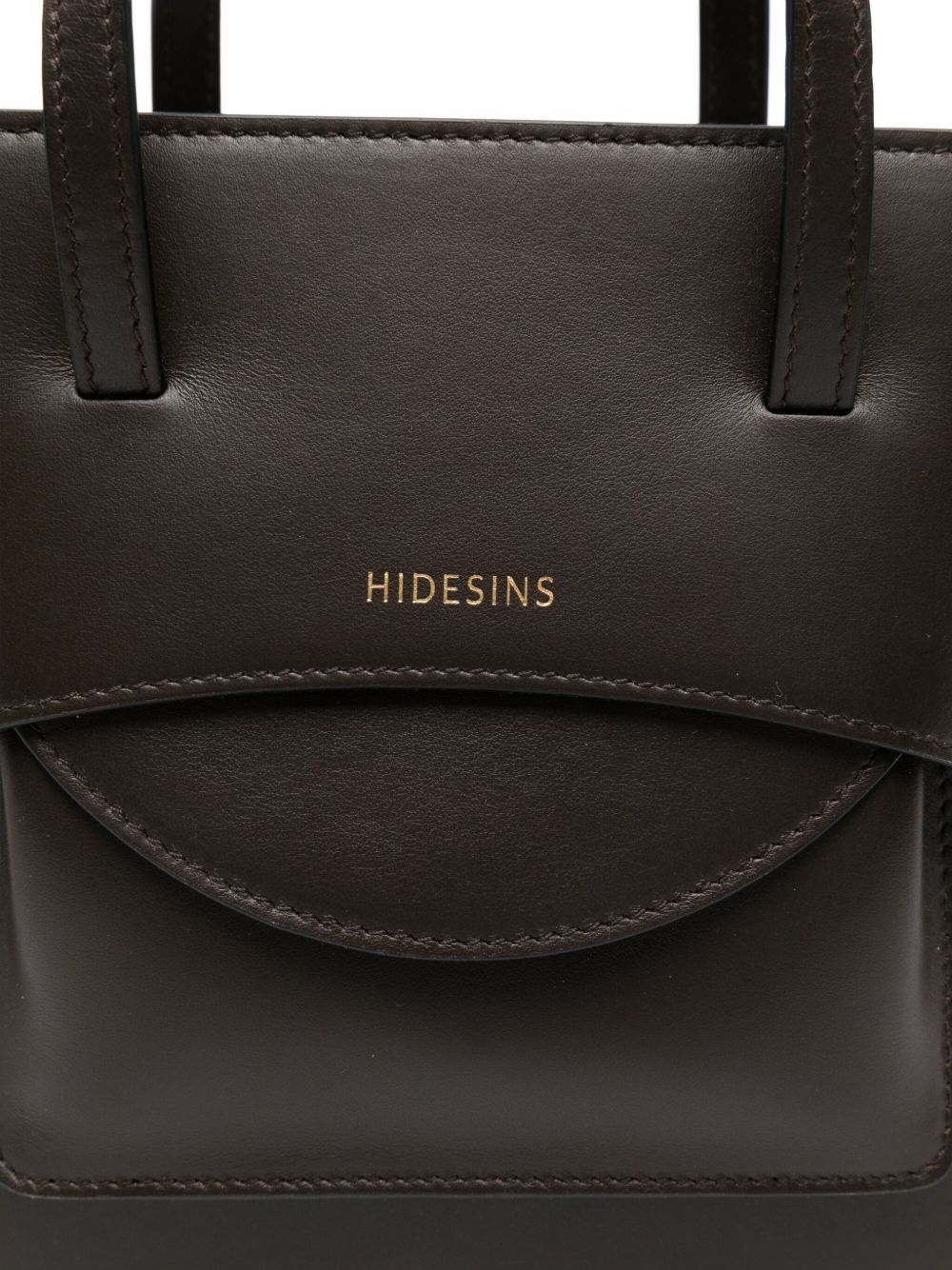 HIDESINS Mini Flap Leather Handbag with Detachable Strap
