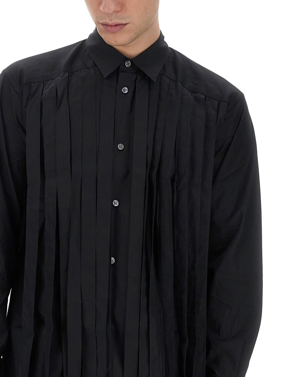 COMME DES GARÇONS SHIRT Fringed Cotton Shirt for Men - Size M