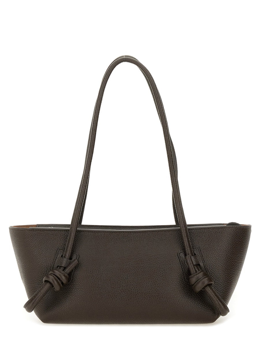 HEREU Leather Shoulder Handbag