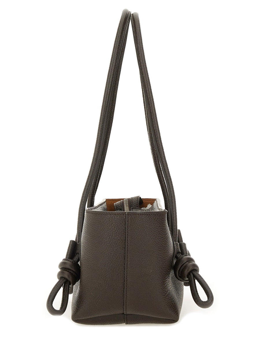 HEREU Leather Shoulder Handbag