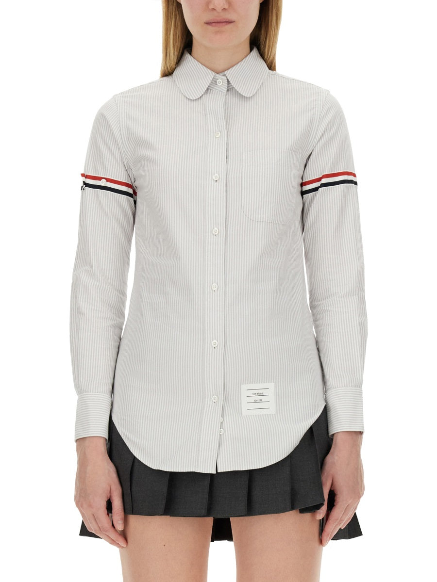 THOM BROWNE Classic Shirt - Regular Fit Size 42