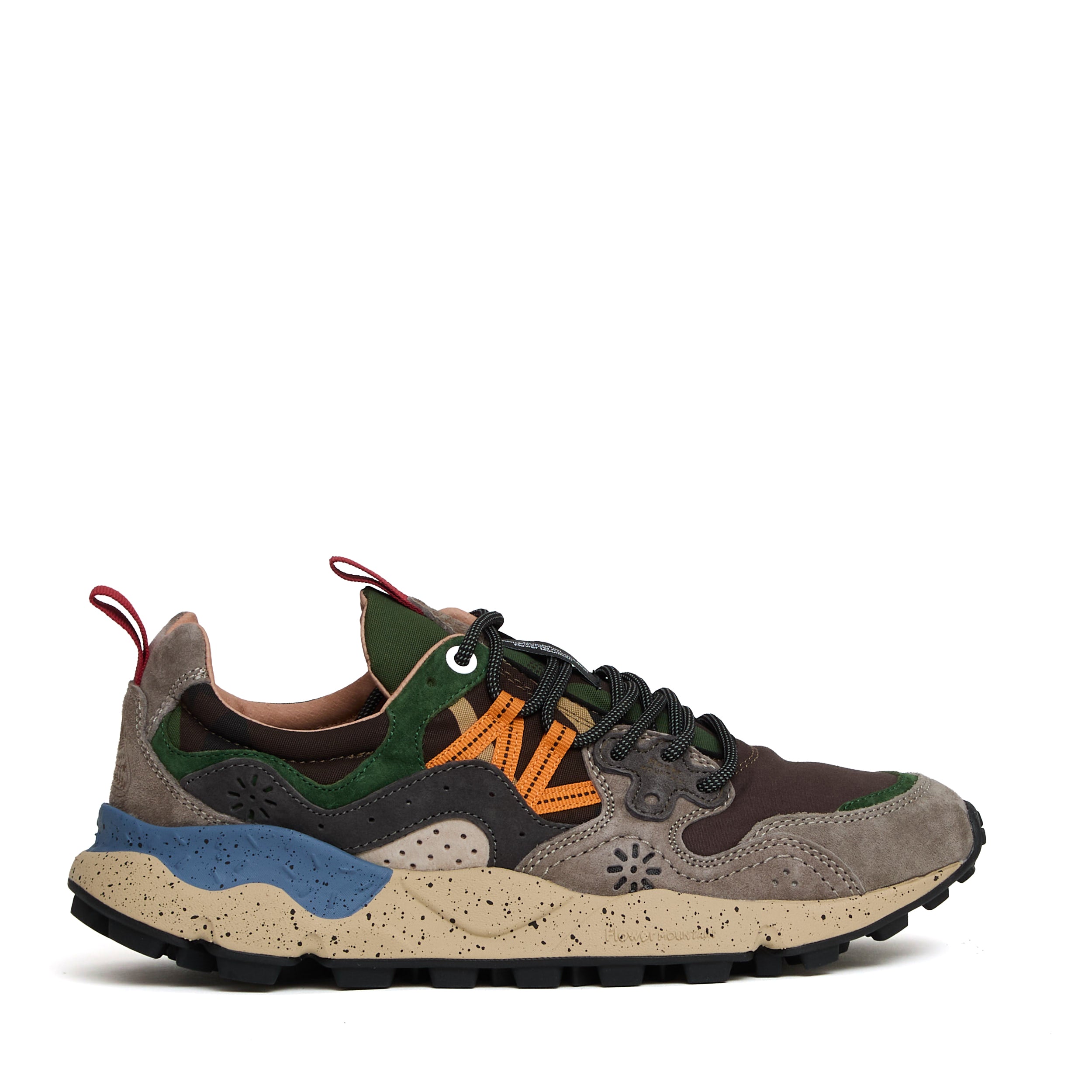 FLOWER MOUNTAIN Yamano 3 Suede and Nylon Camo Sneakers for Men