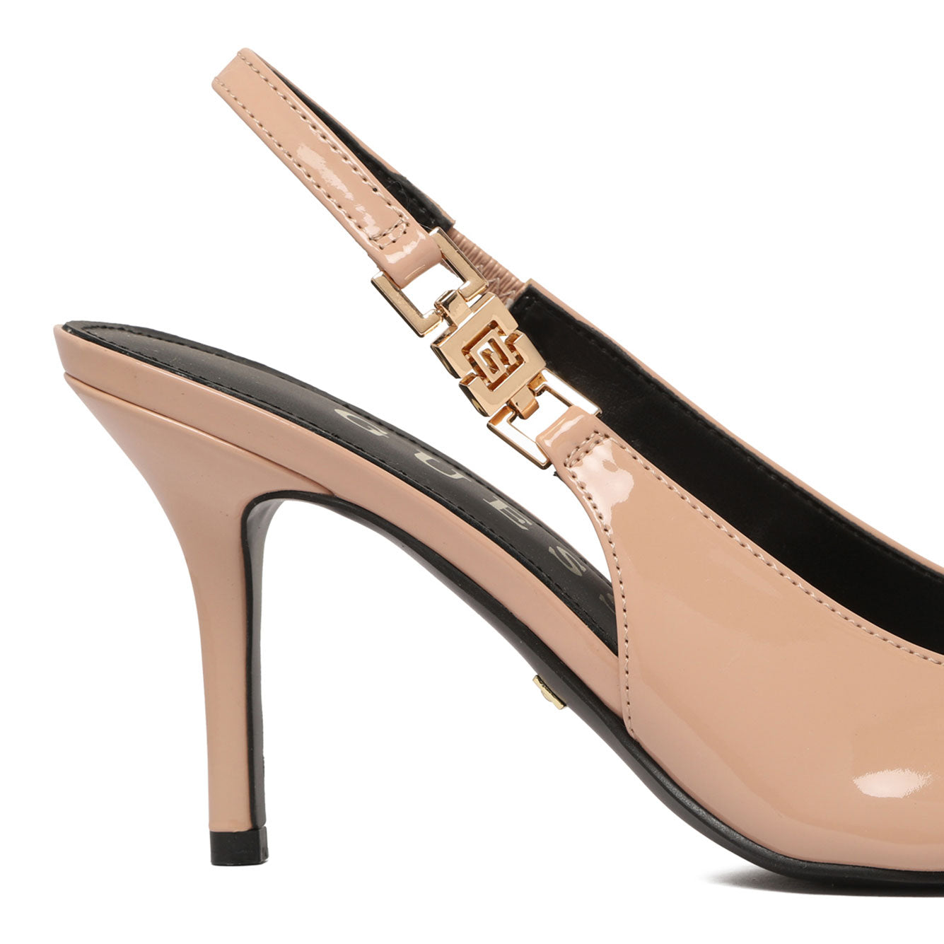 GUESS Elegant PU Mini Heel Pumps for Women