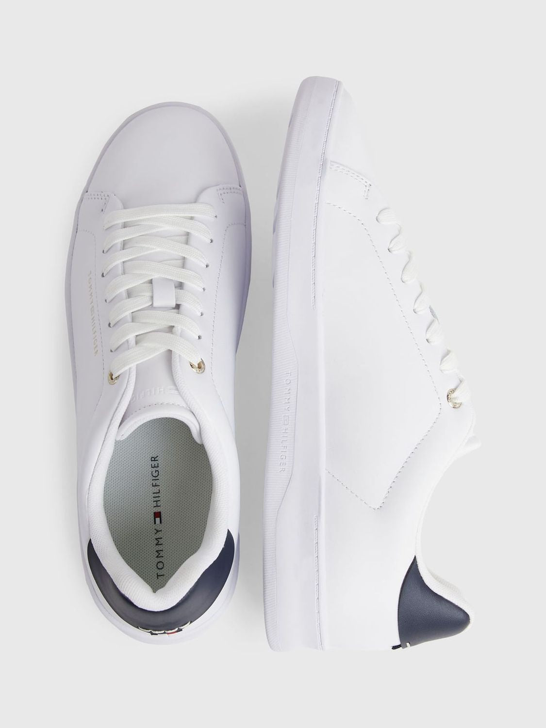 TOMMY HILFIGER Men's Premium Leather Sneaker