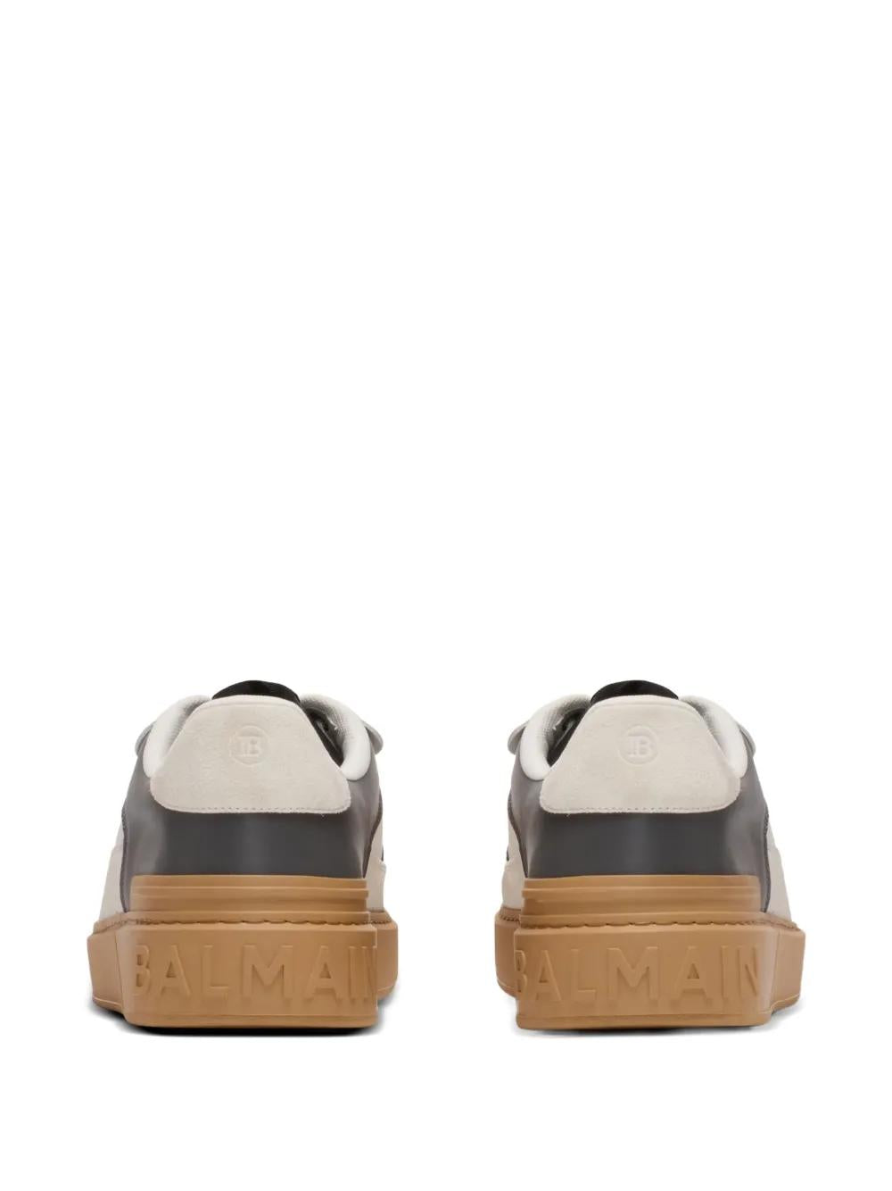 BALMAIN B-Court Flip Leather Sneaker for Men