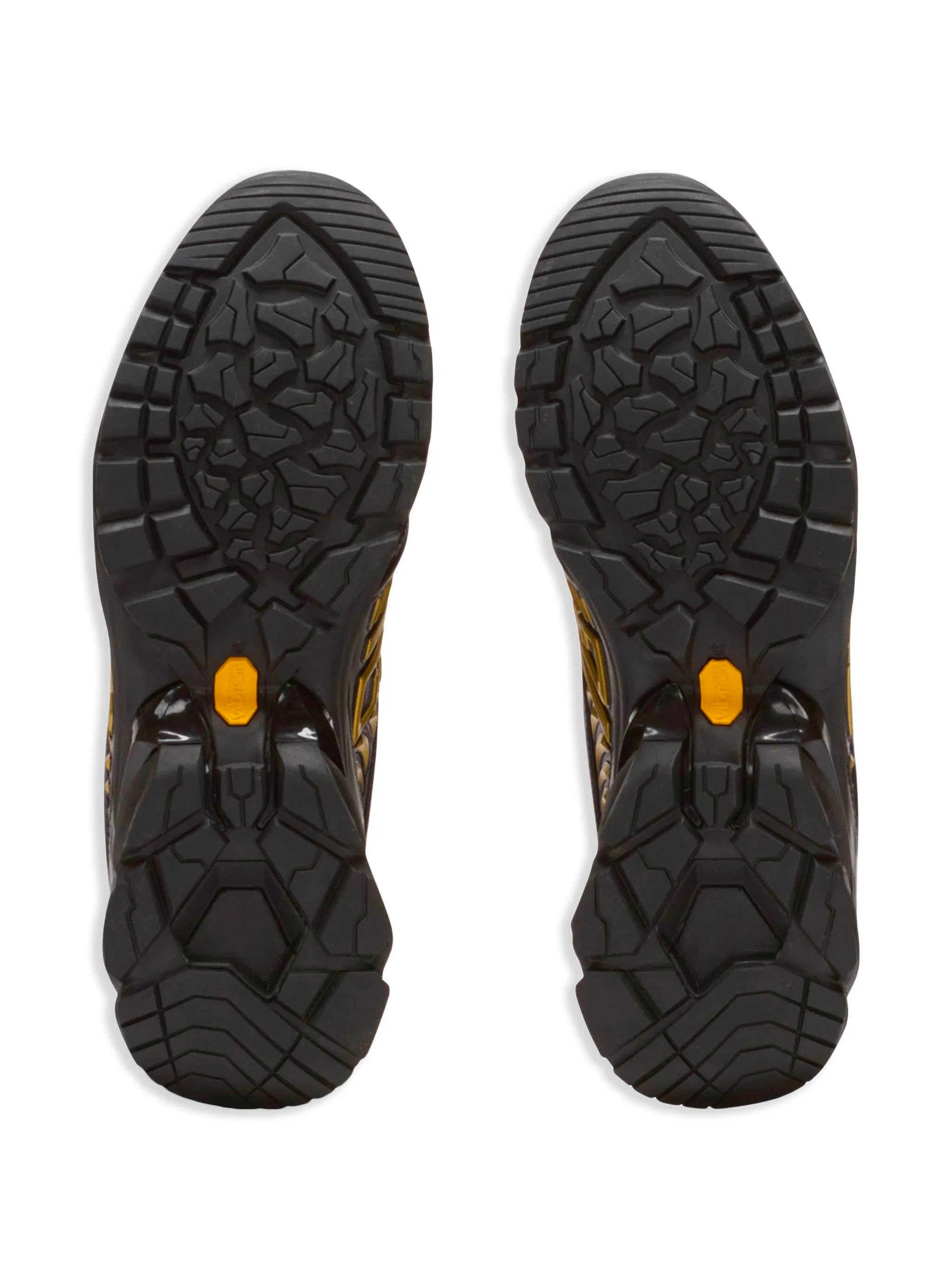 BALMAIN Cosmic Dust Glazed Leather Trainers