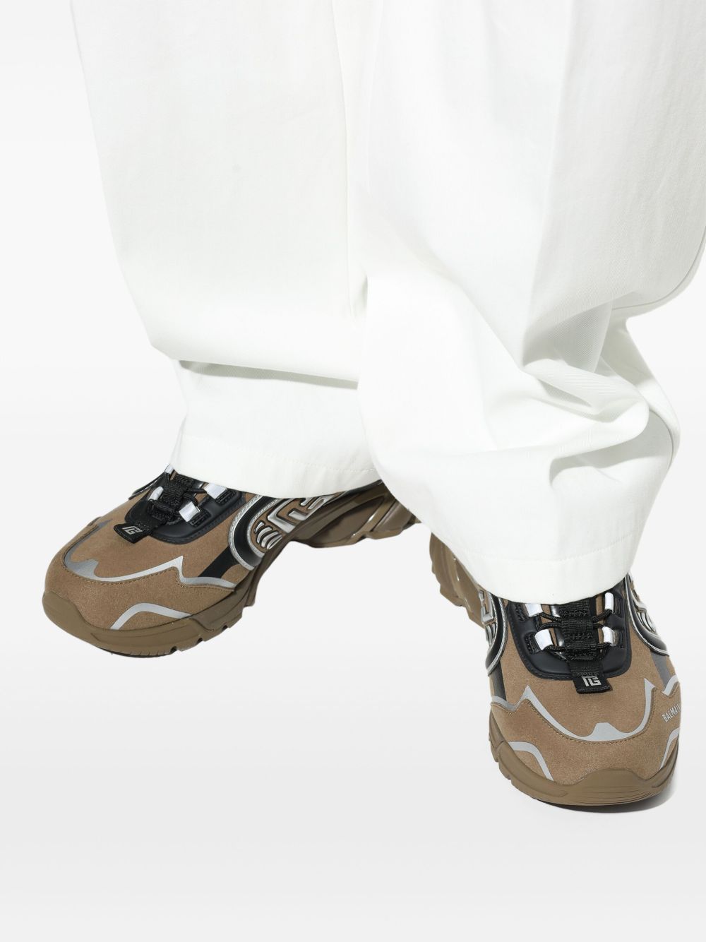 BALMAIN Cosmic Dust Trainers for Men - FW25 Collection