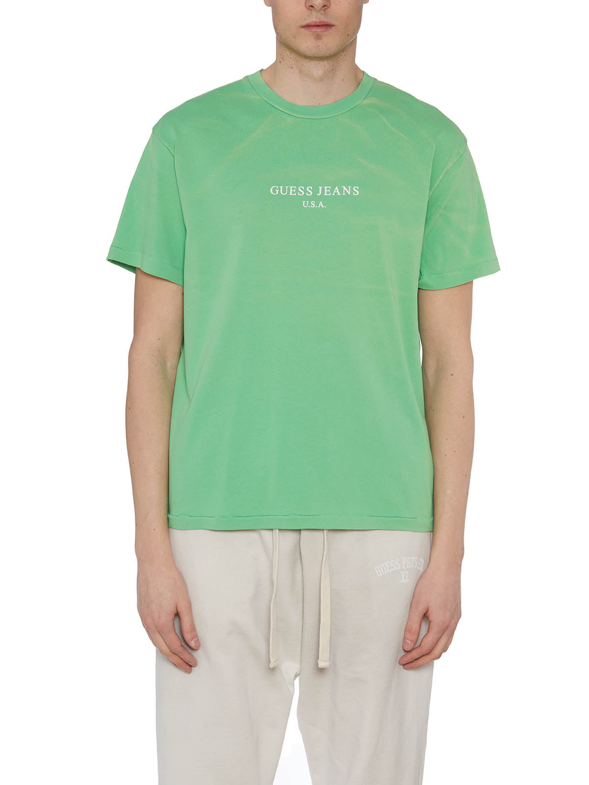 GUESS Men's Crew Neck T-Shirt - Size M