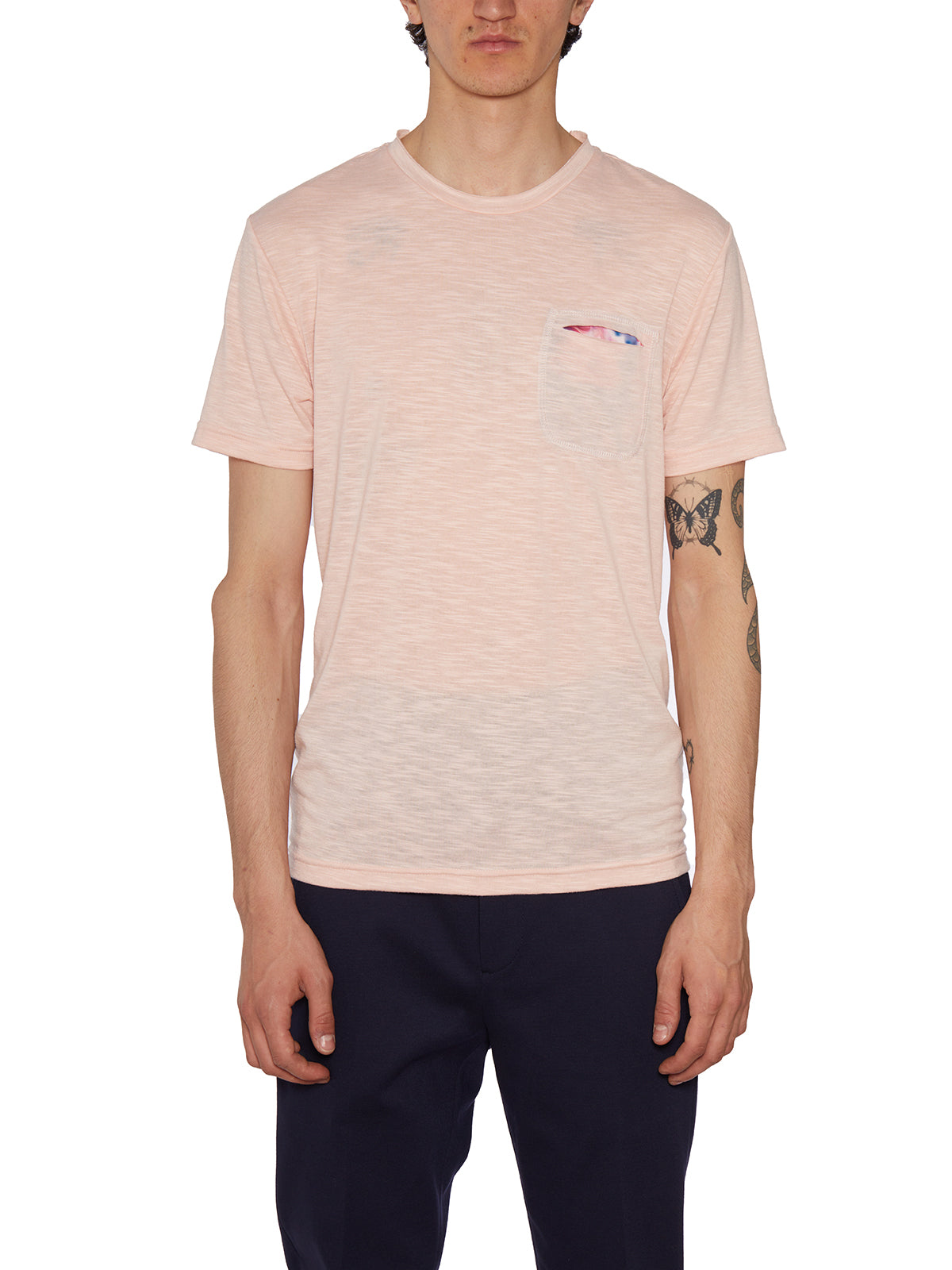 DANIELE ALESSANDRINI Men's Crew Neck Sweater - Size M