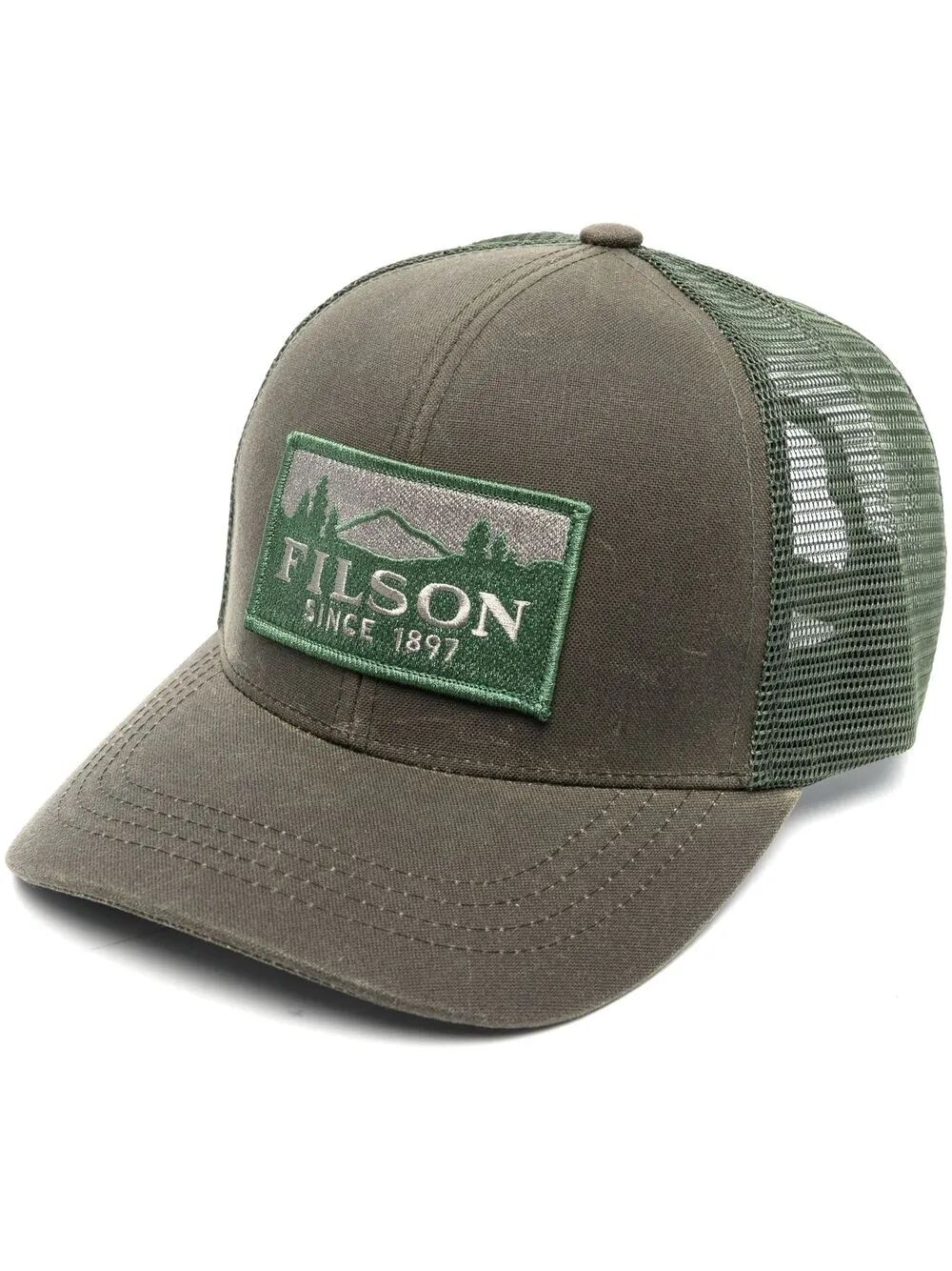 FILSON Logger Mesh Cap - OIL FINISH TIN CLOTH