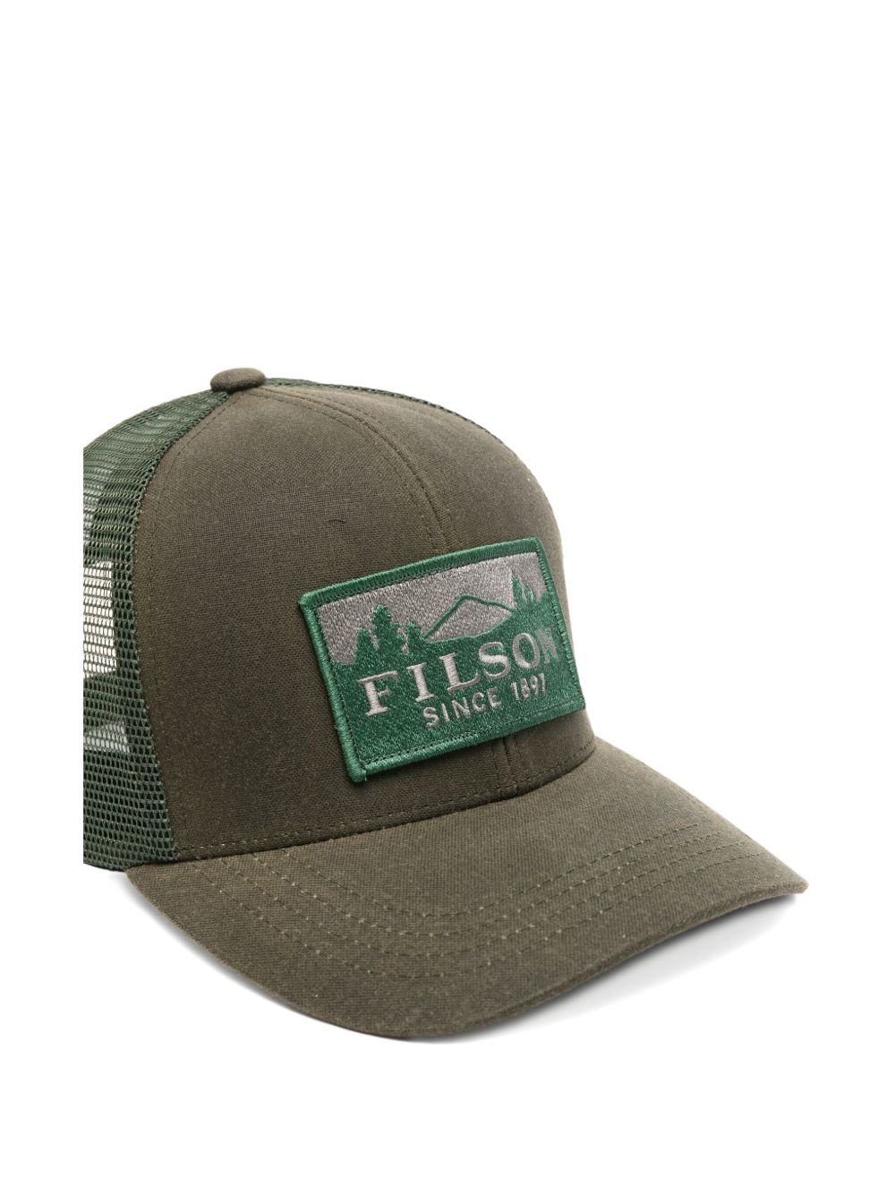 FILSON Logger Mesh Cap - OIL FINISH TIN CLOTH