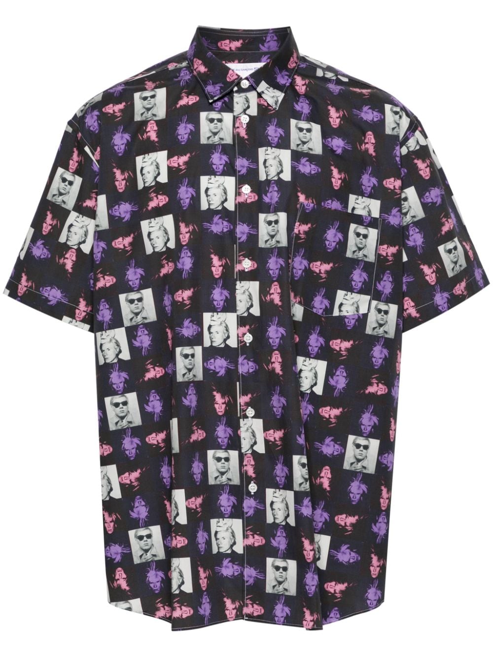 COMME DES GARÇONS Contemporary Printed Cotton Shirt
