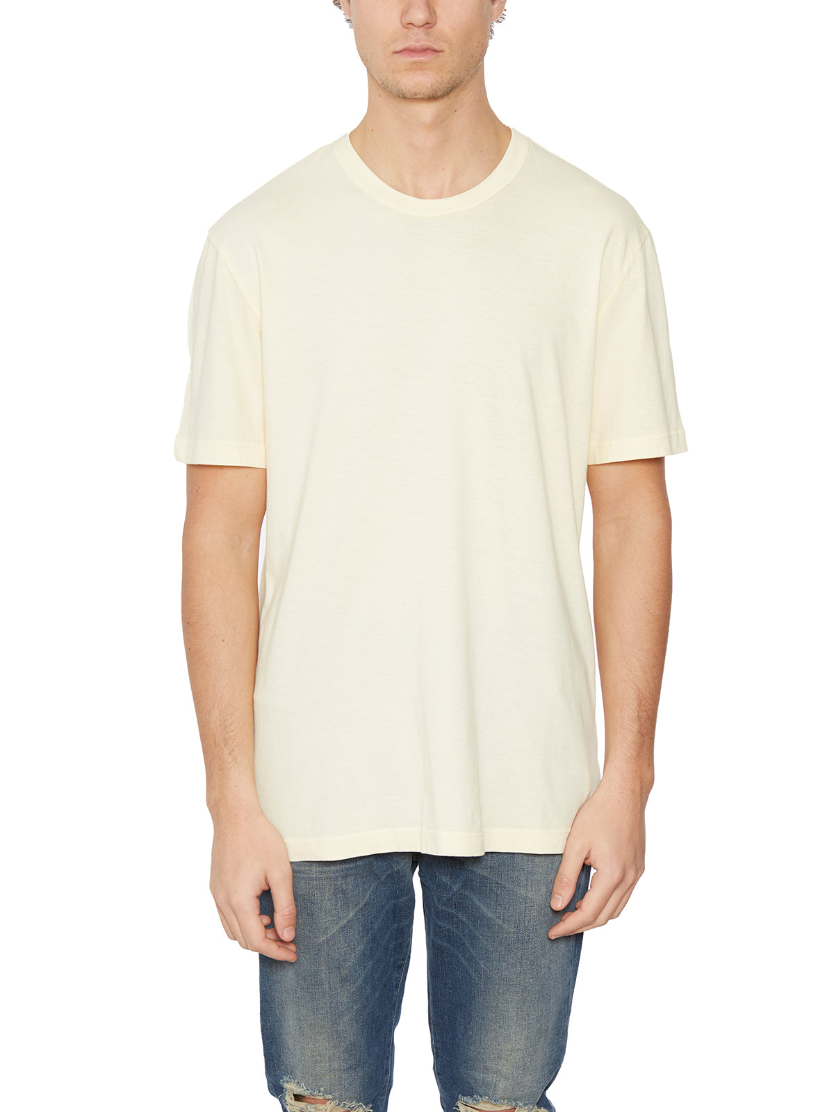 JAMES PERSE Essential Cotton Crew Neck T-Shirt (Size 2)