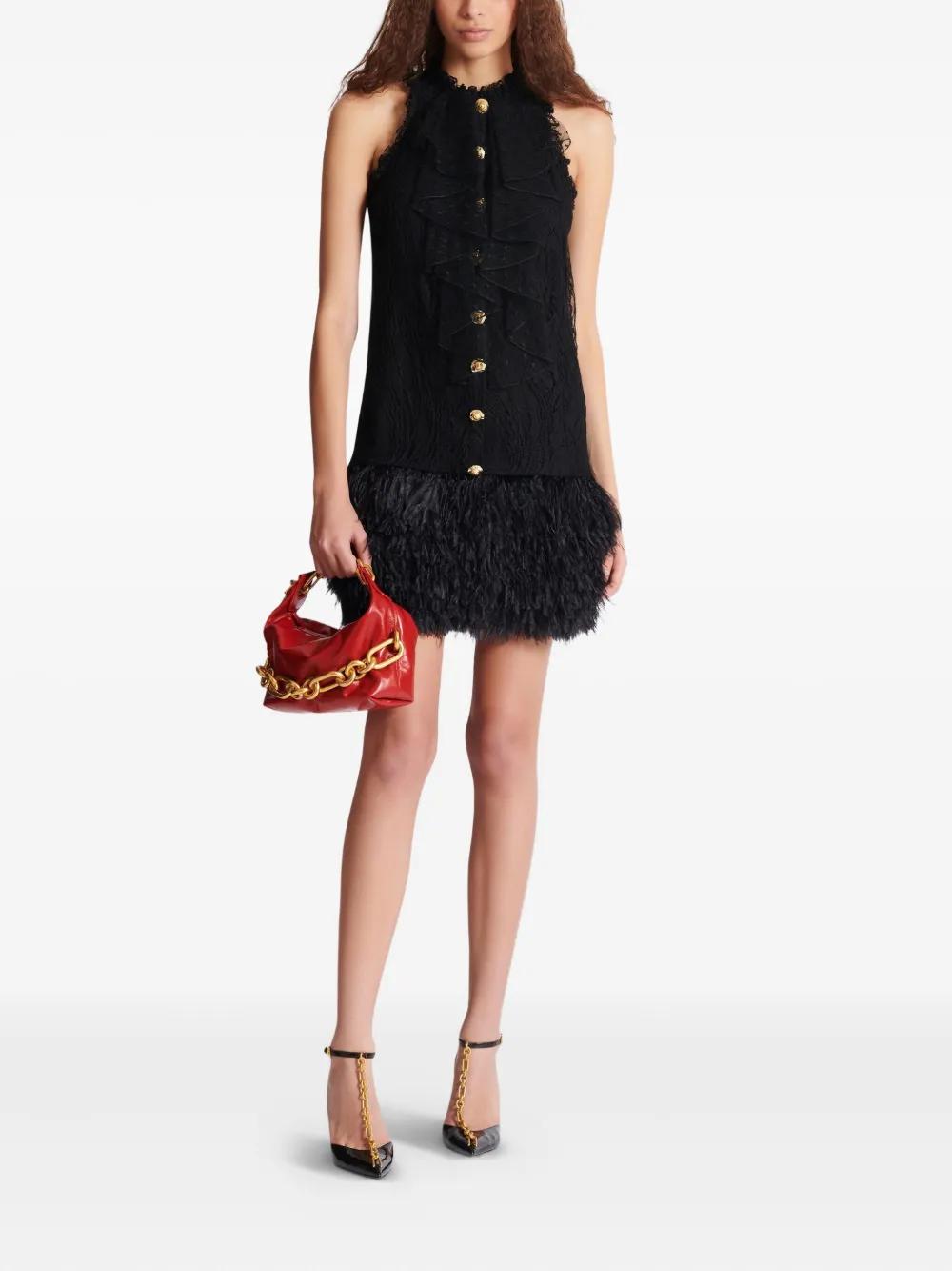 BALMAIN Mini Sync Tote Handbag