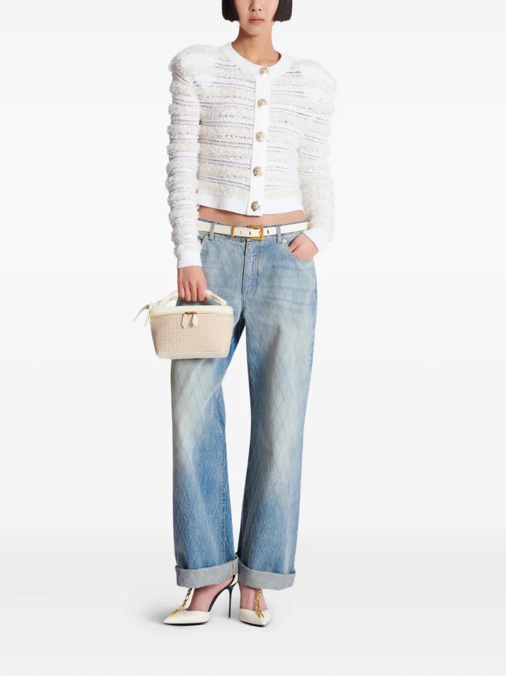 BALMAIN B-ARMY Mini Shoulder Handbag